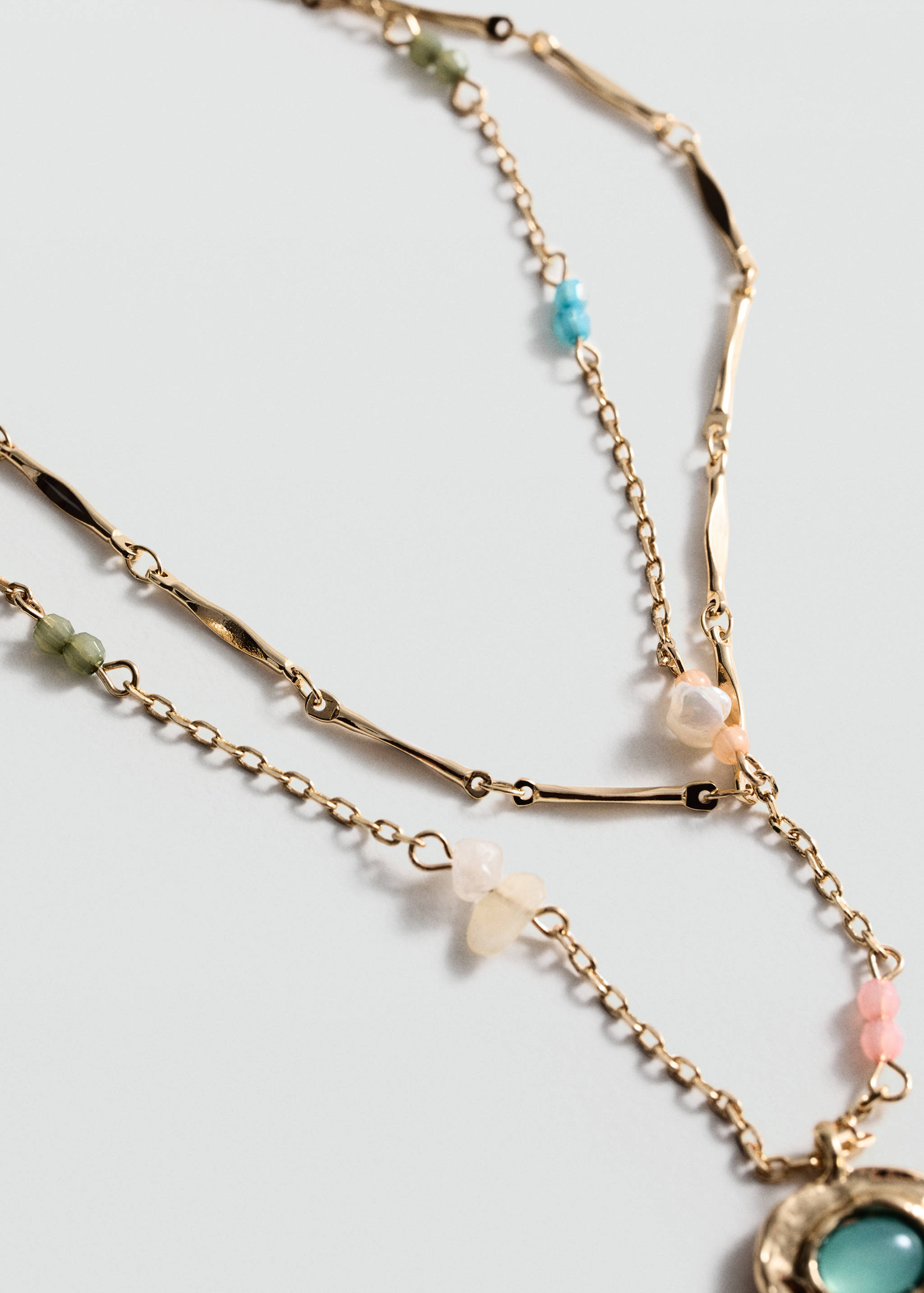 Pack 2 collares combinados - Plano medio