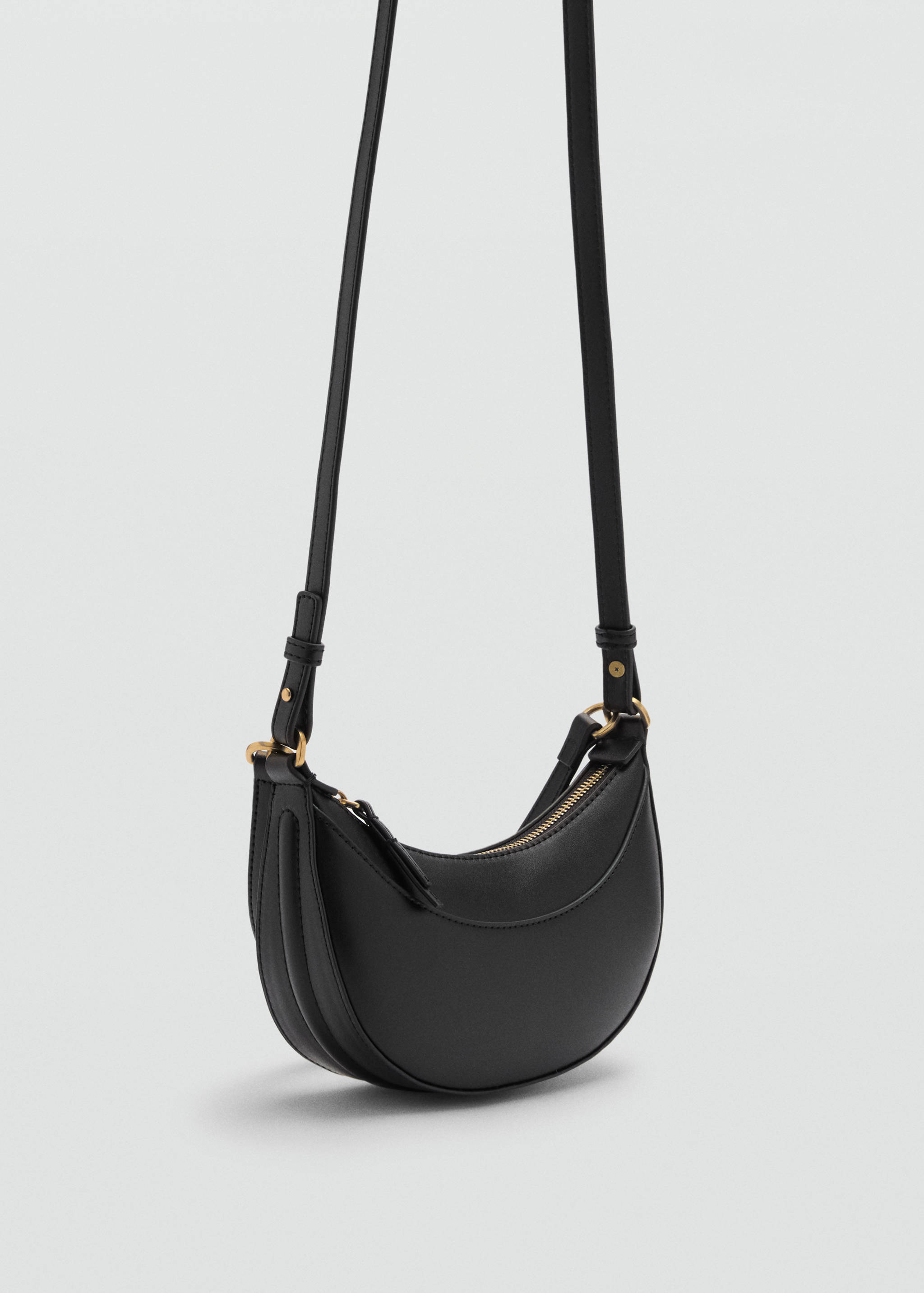 Oval shoulder bag - Medium plane