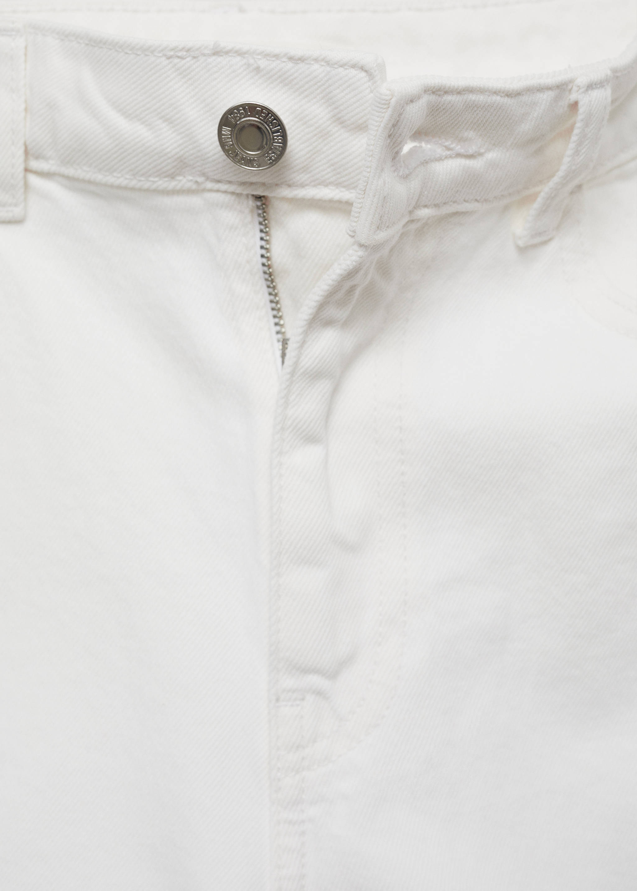 Jeans-Shorts mit hoher Taille - Detail des Artikels 8