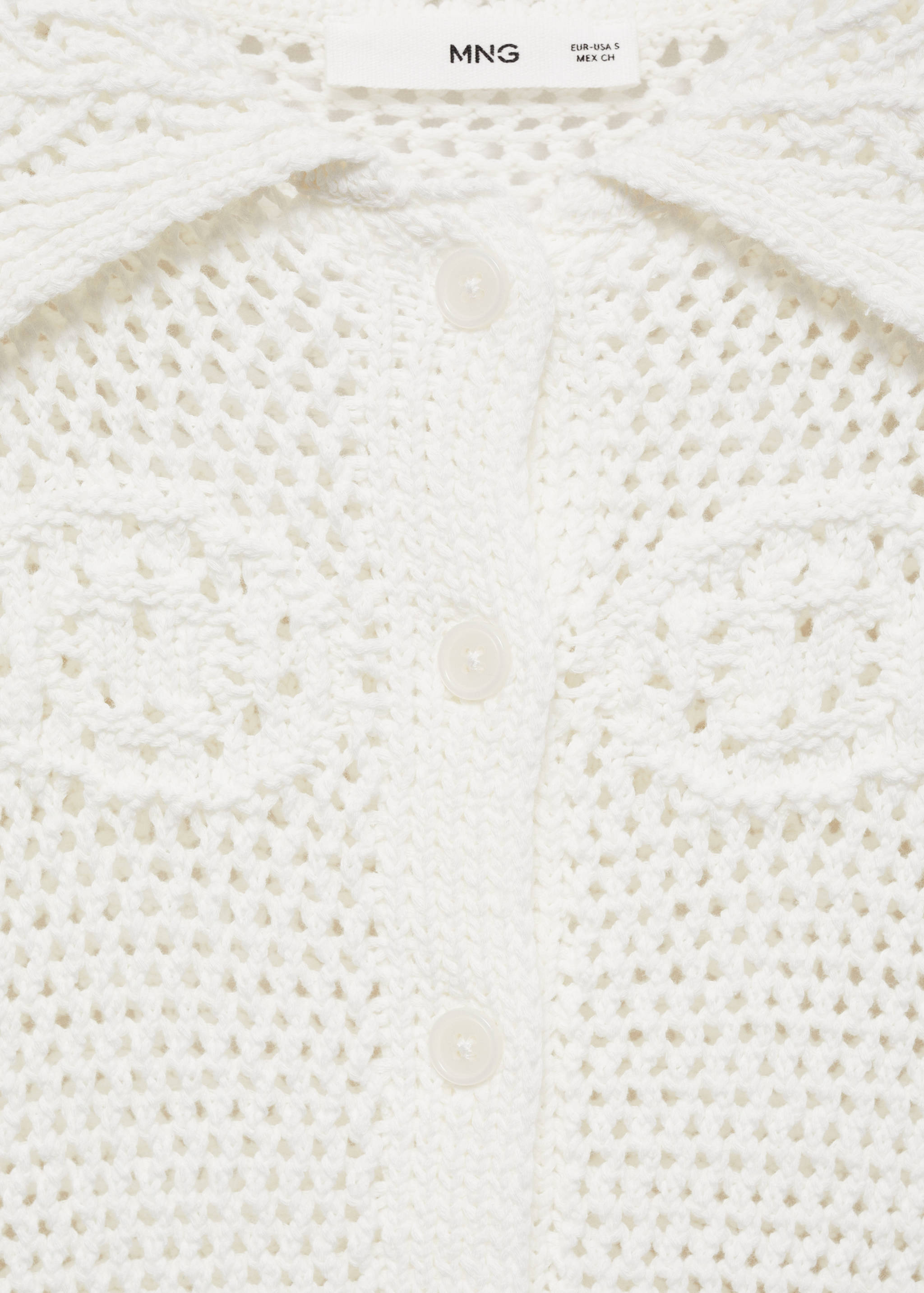 Kardigan z szydełkowej dzianiny - Szczegóły artykułu 8