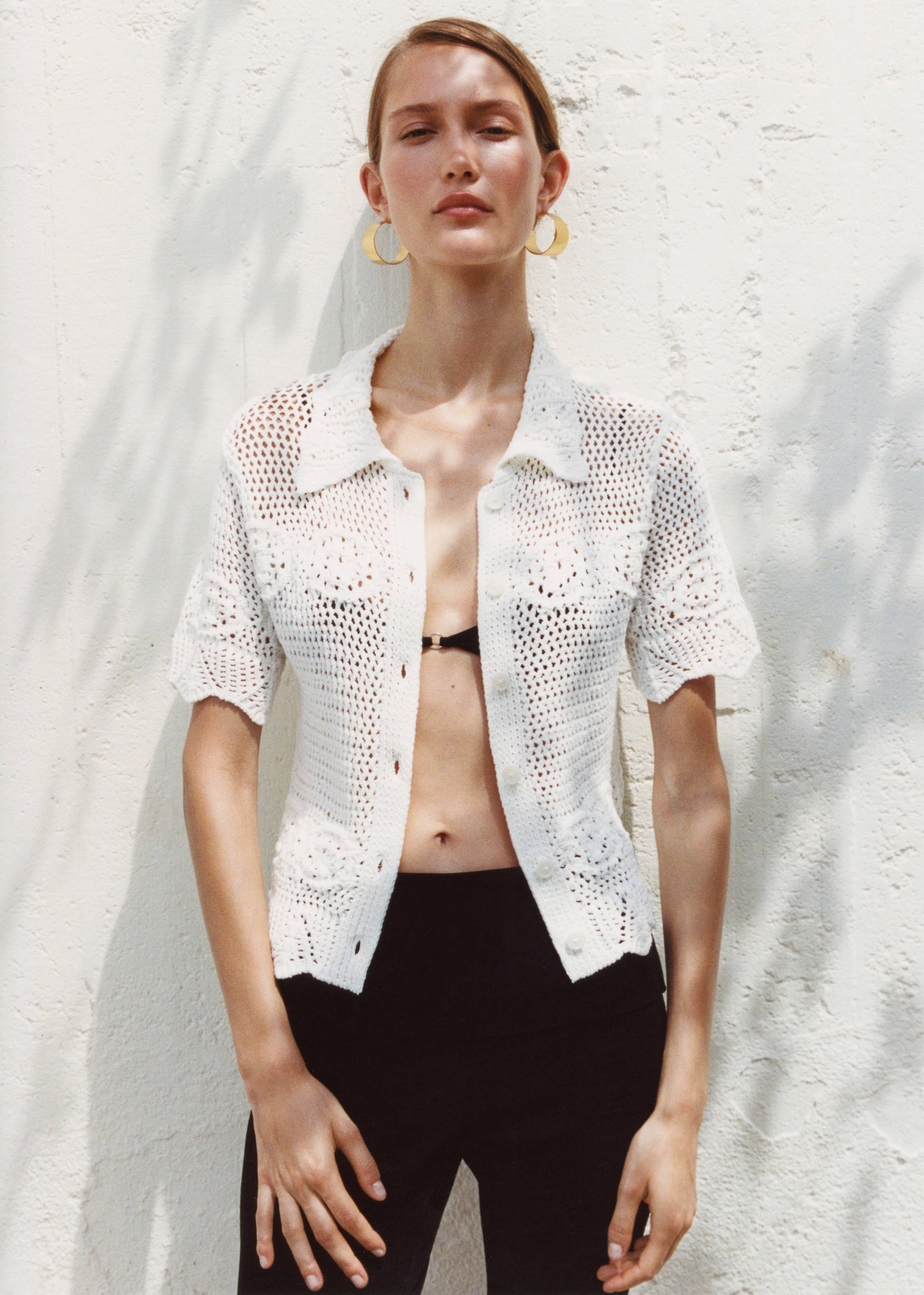 Kardigan z szydełkowej dzianiny - Szczegóły artykułu 9