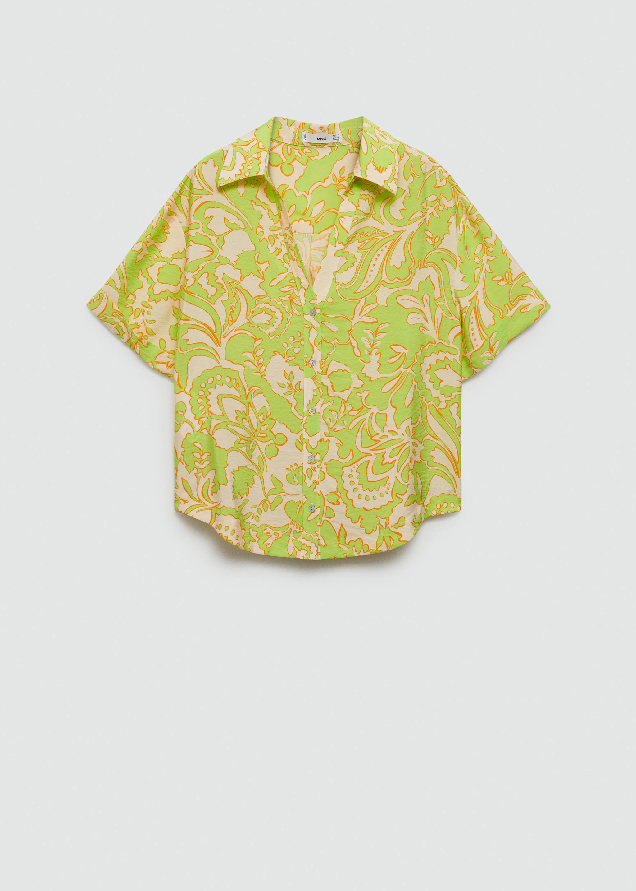 Camisa manga corta estampada - Artículo sin modelo