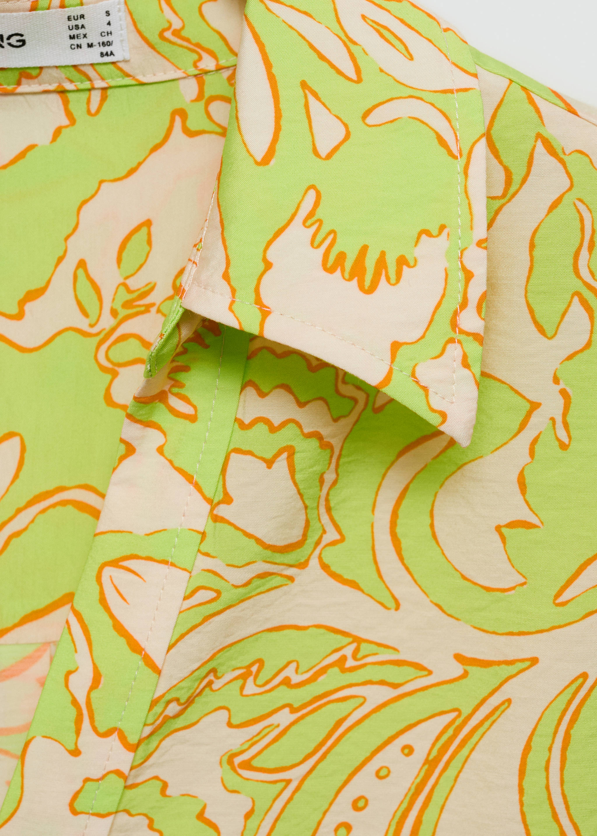 Camisa manga corta estampada - Detalle del artículo 8