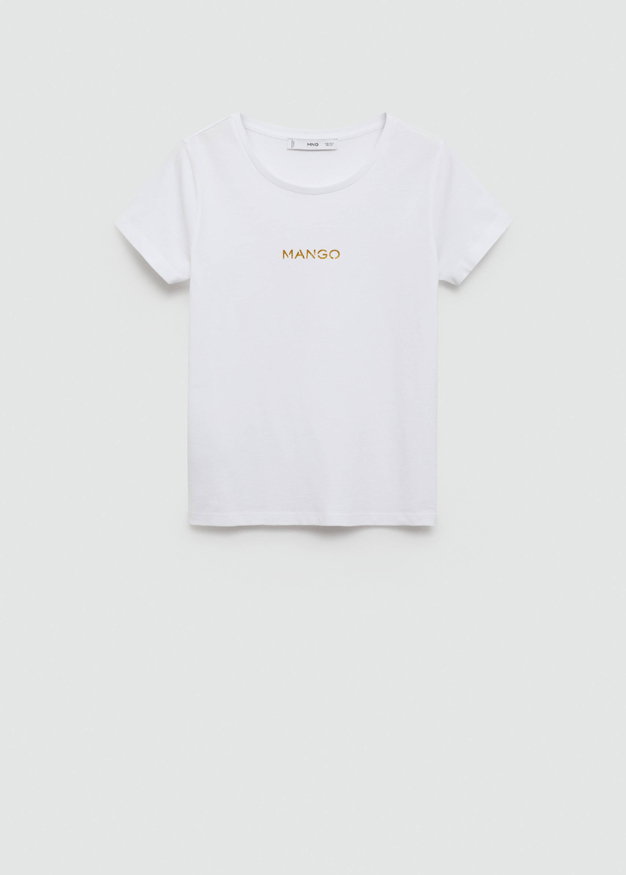 T-shirt logo en coton - Article sans modèle