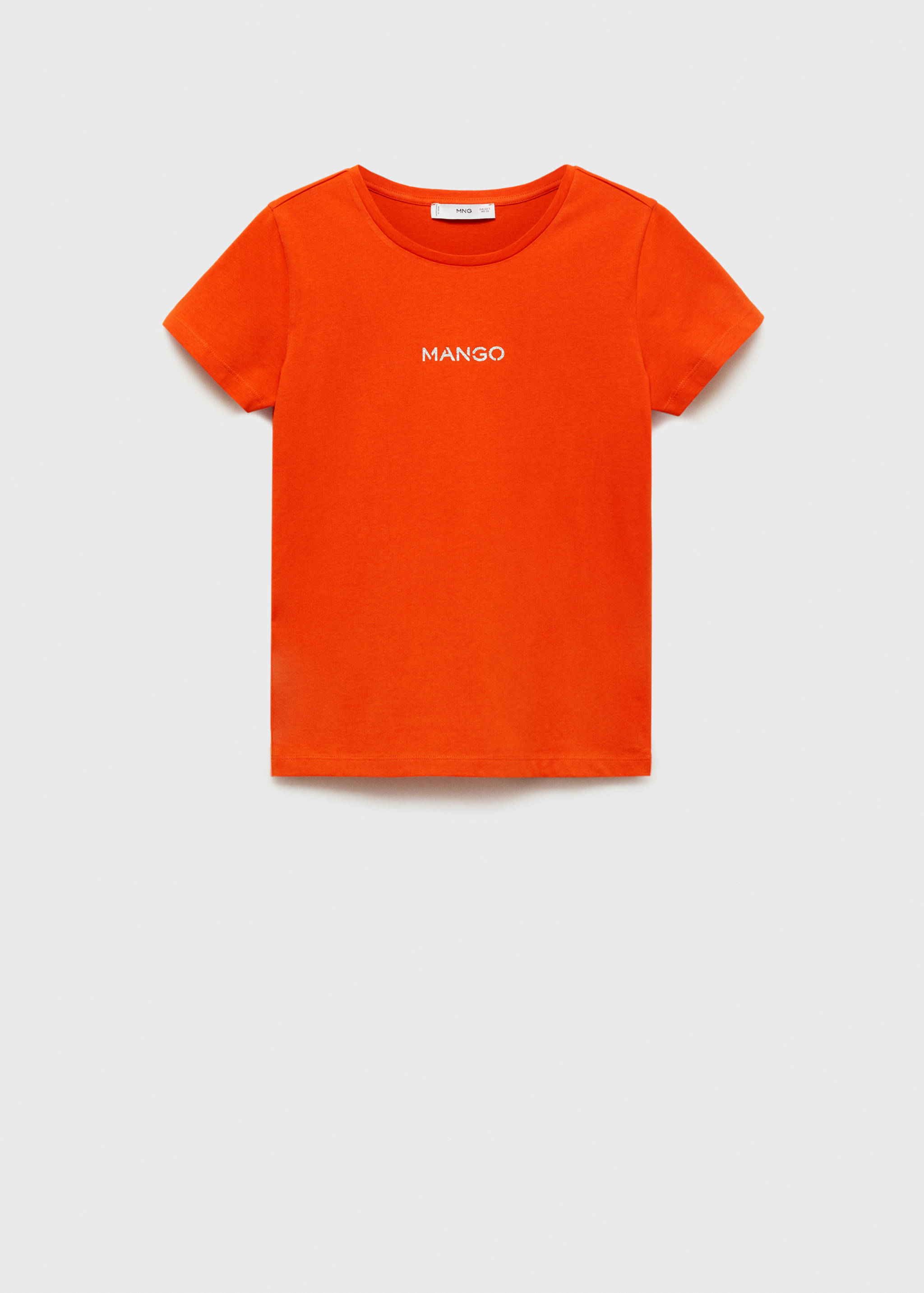 T-shirt logo en coton - Article sans modèle