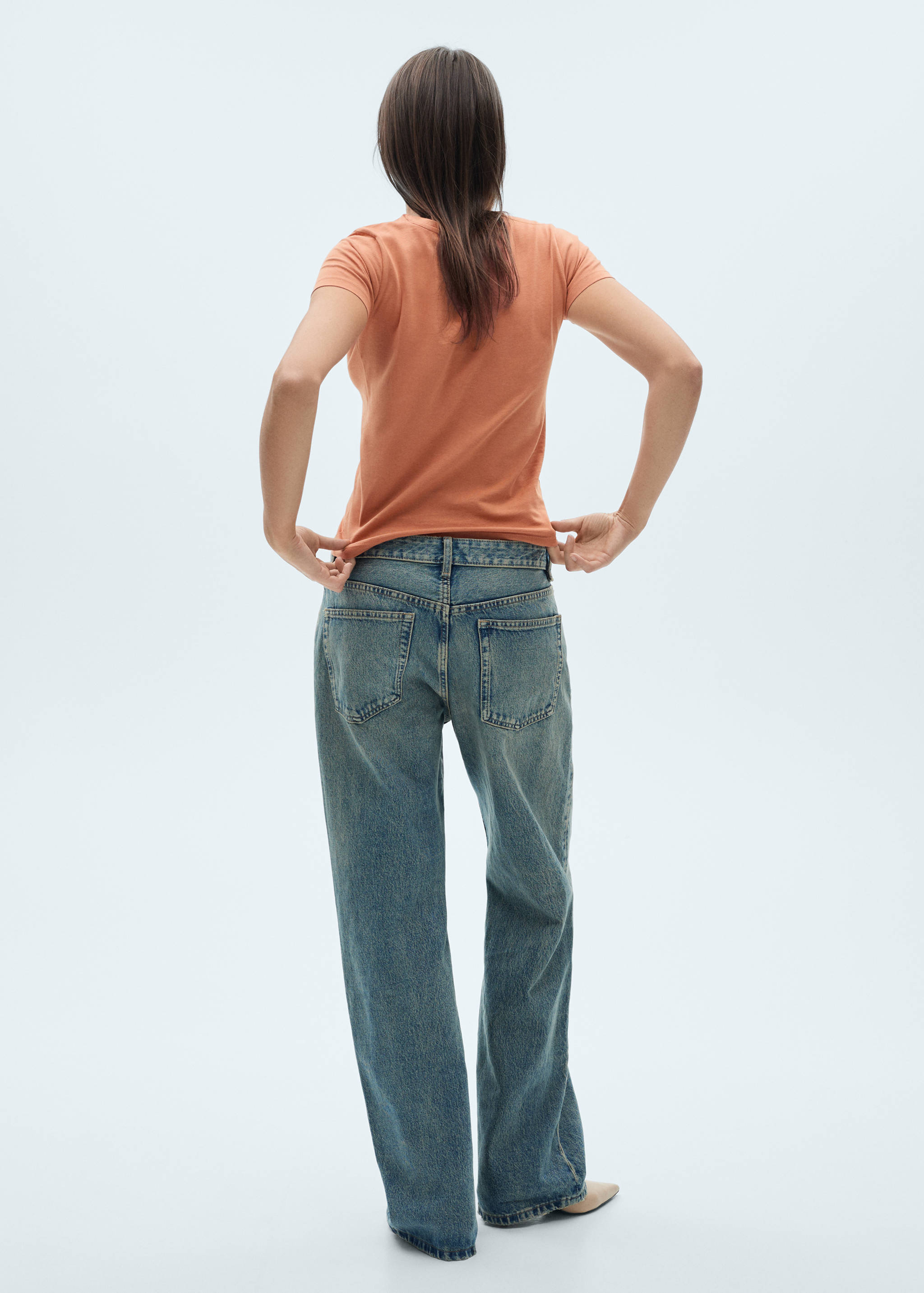 T-shirt logo en coton - Verso de l’article