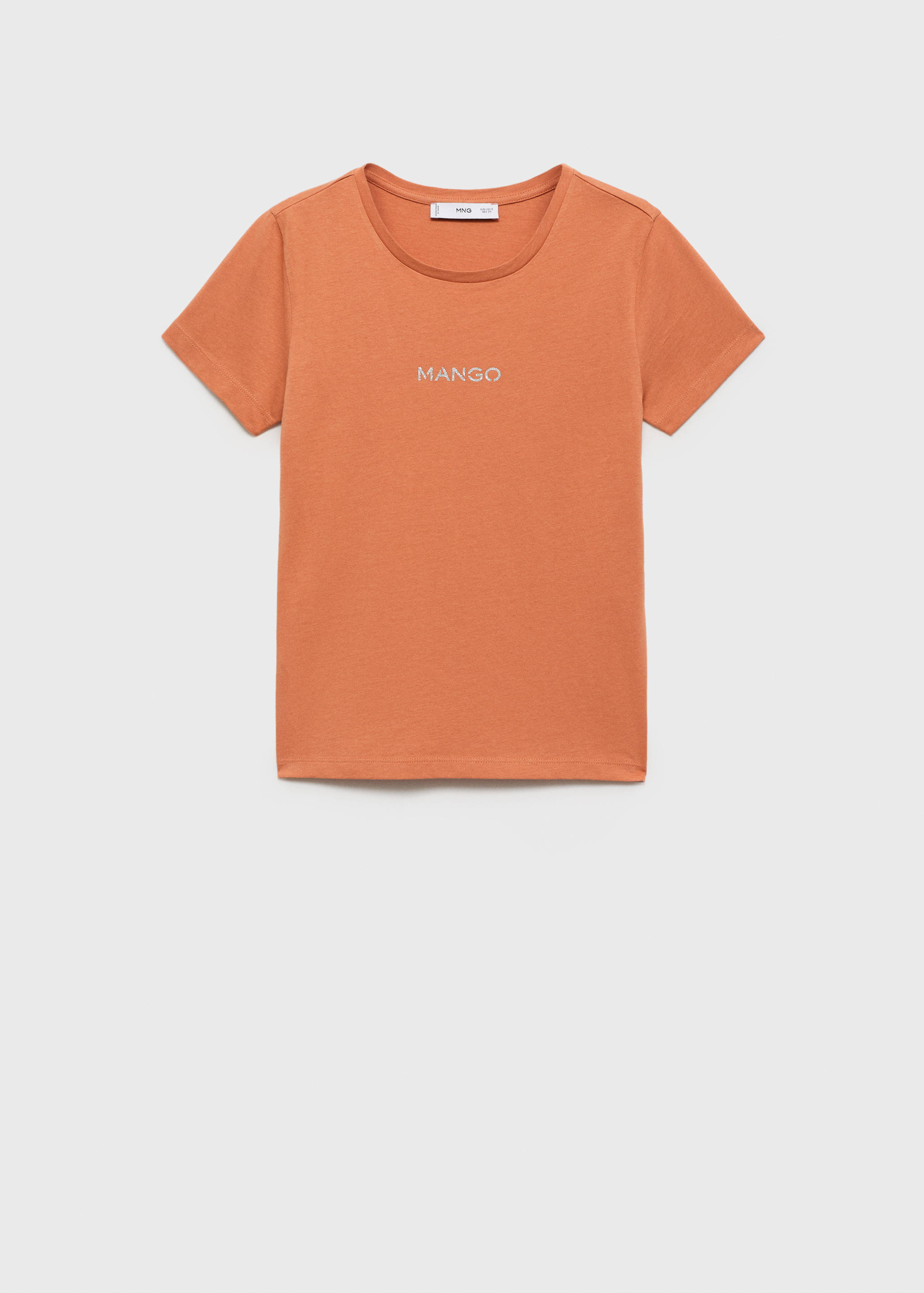 T-shirt logo en coton - Article sans modèle