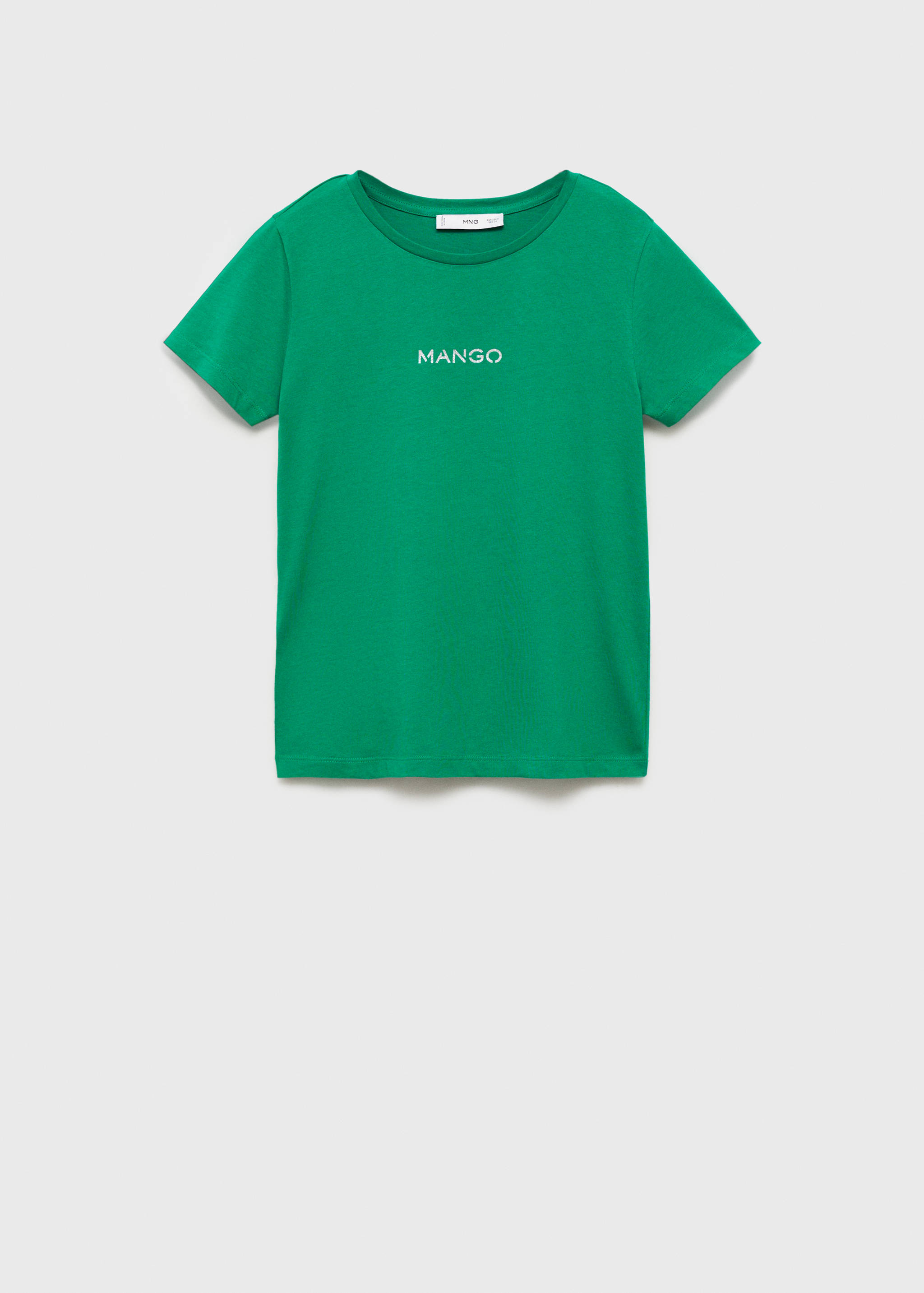 T-shirt logo en coton - Article sans modèle