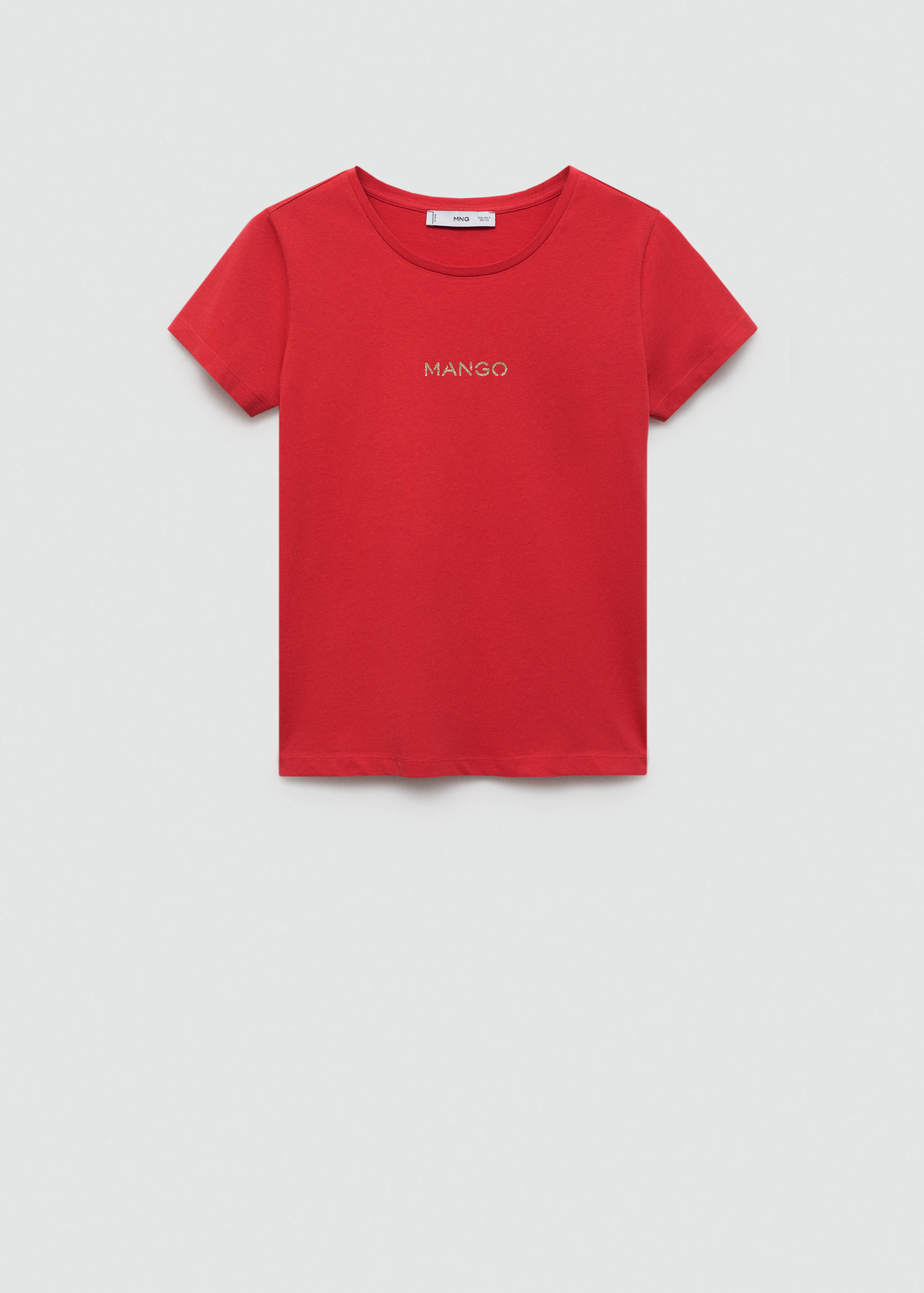 T-shirt logo en coton - Article sans modèle