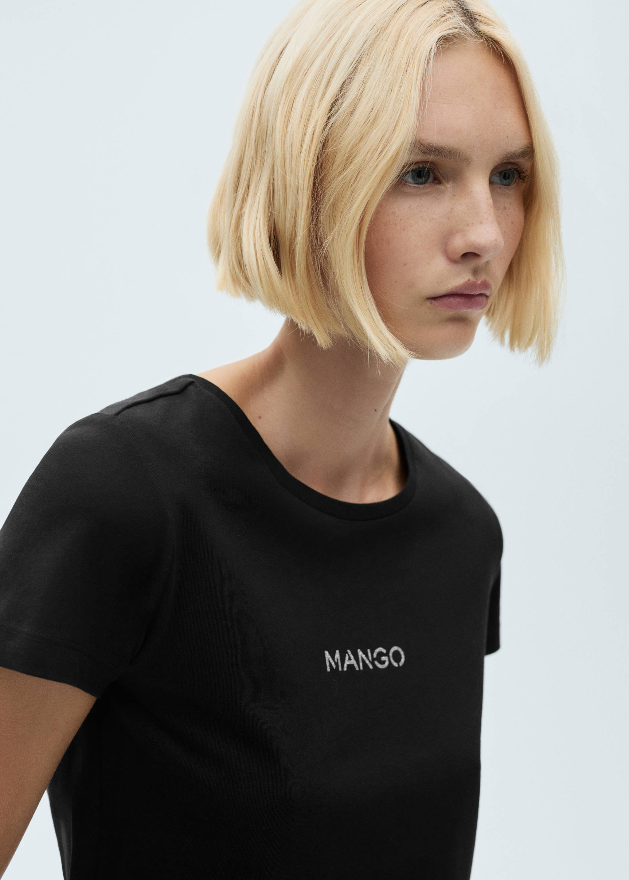 T-shirt logo en coton - Détail de l'article 1