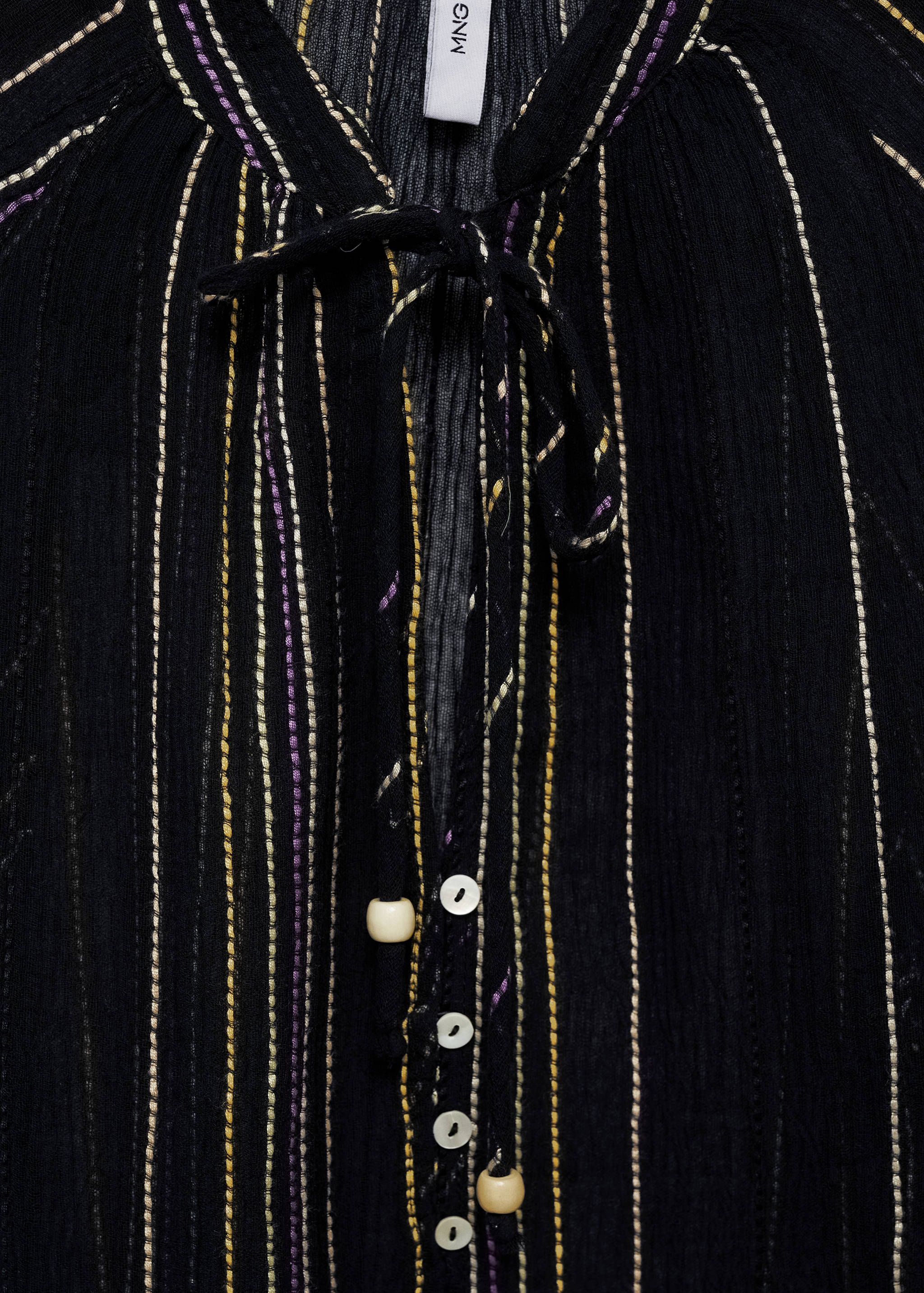 Koszula w paski z kokardą - Szczegóły artykułu 8