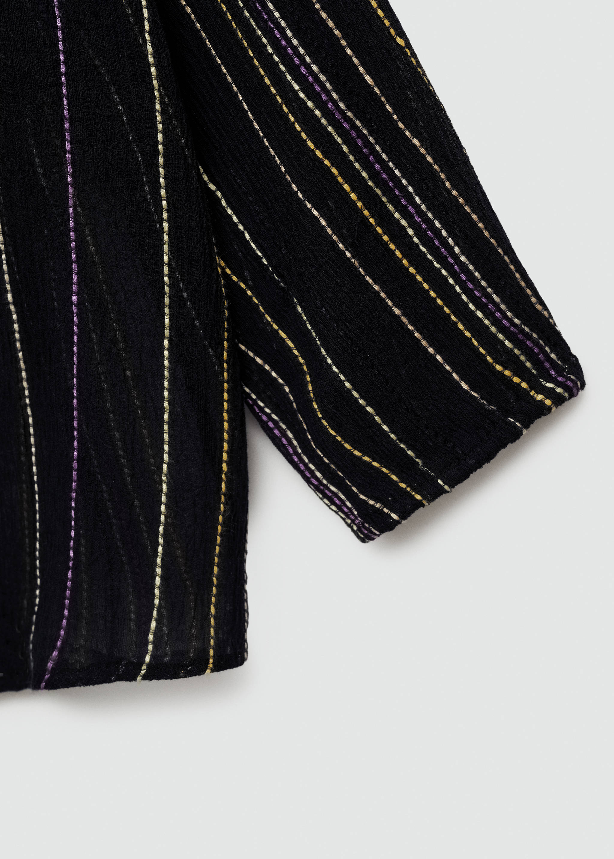 Koszula w paski z kokardą - Szczegóły artykułu 0