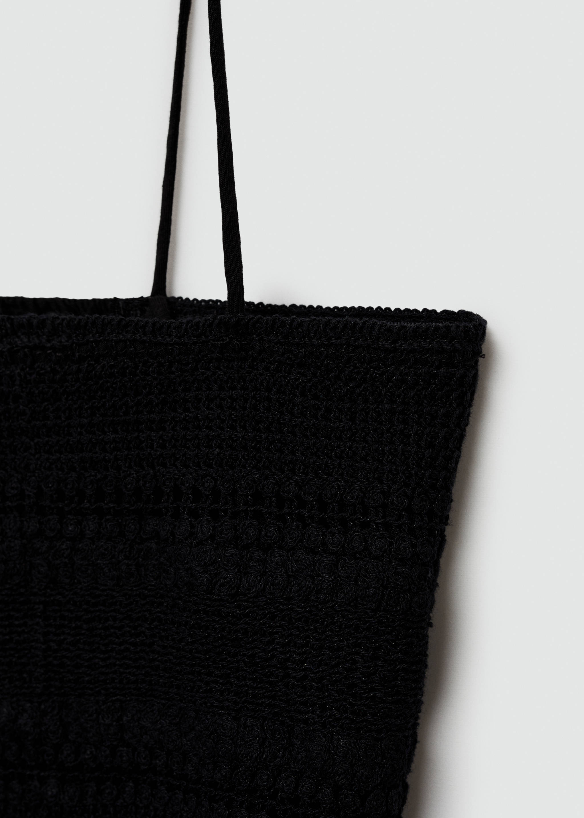 Textured crop top - Details of the article 8