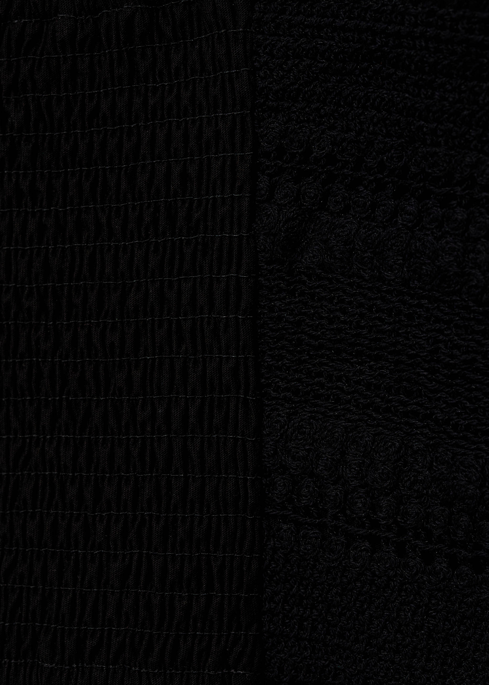 Textured crop top - Details of the article 0