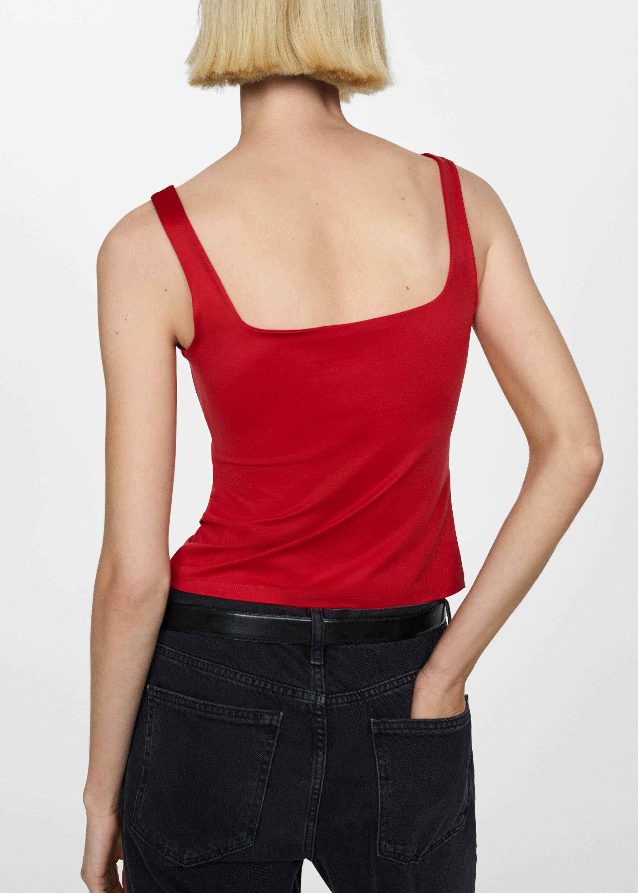 Top punto tirantes - Reverso del artículo