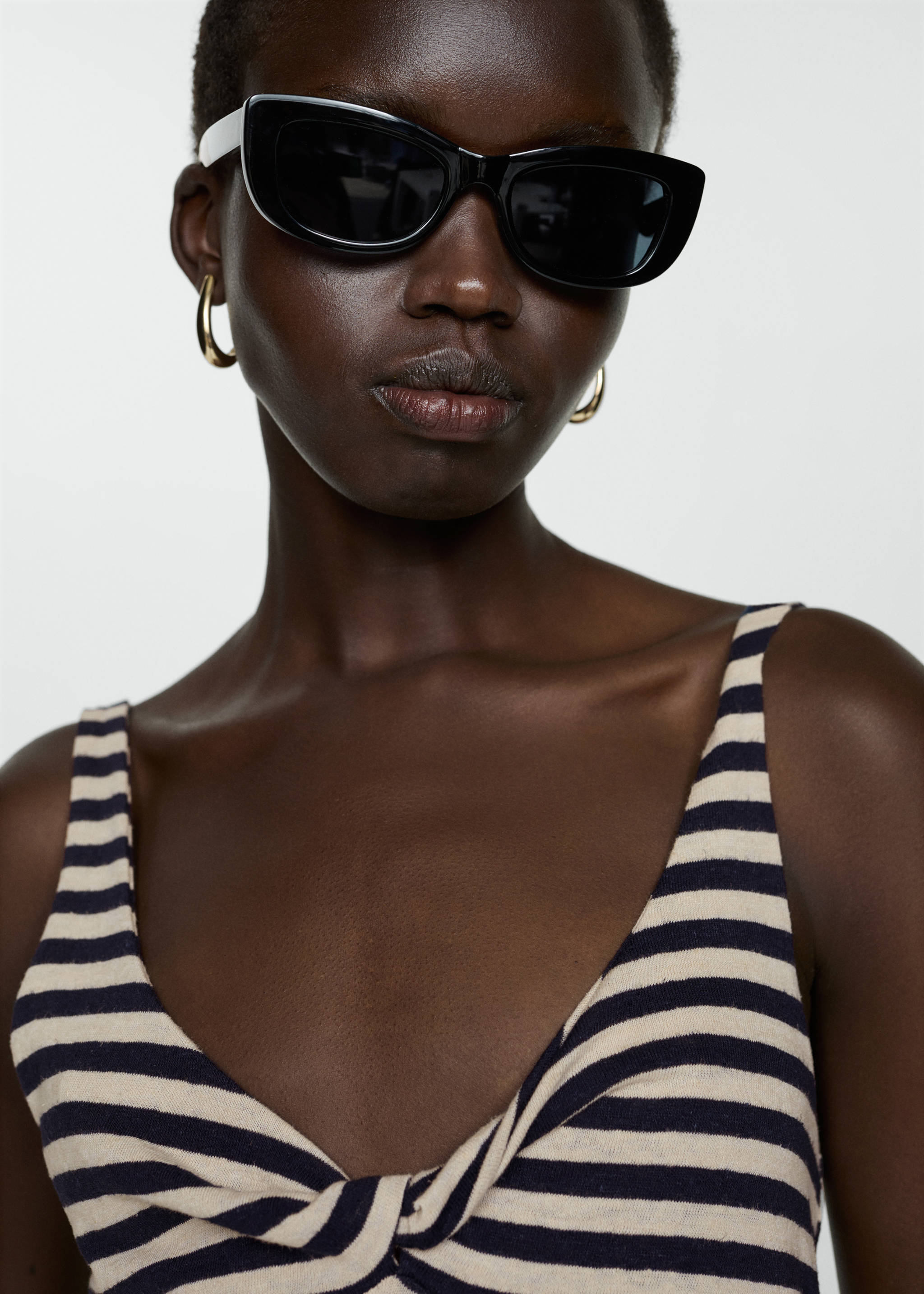 Vestido lino detalle nudo - Detalle del artículo 1