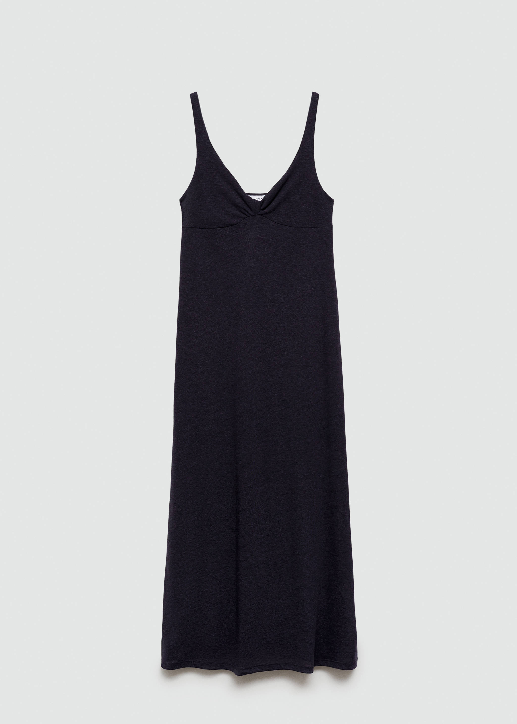 Vestido lino detalle nudo - Artículo sin modelo