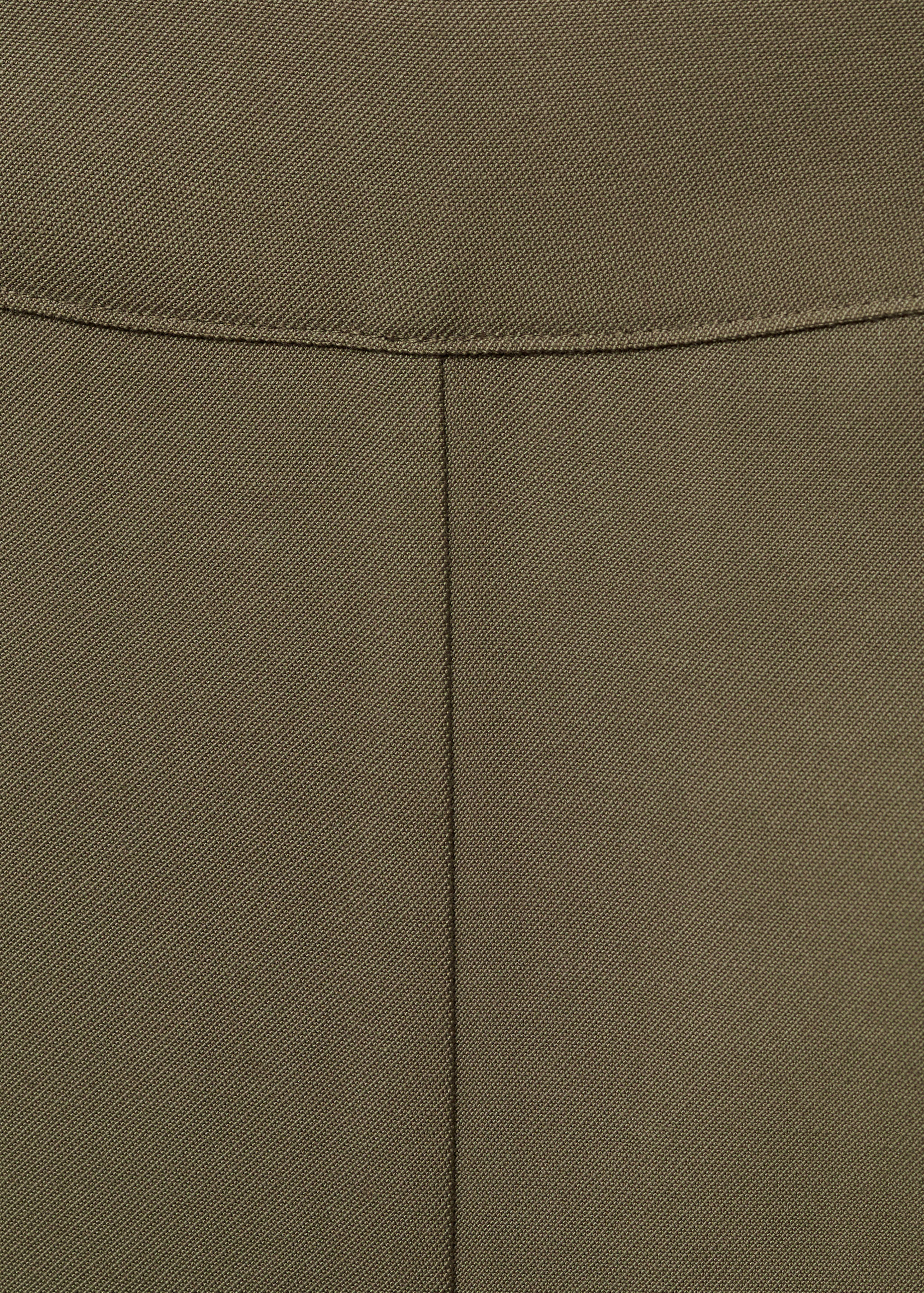 Flowy cropped trousers - Details of the article 8