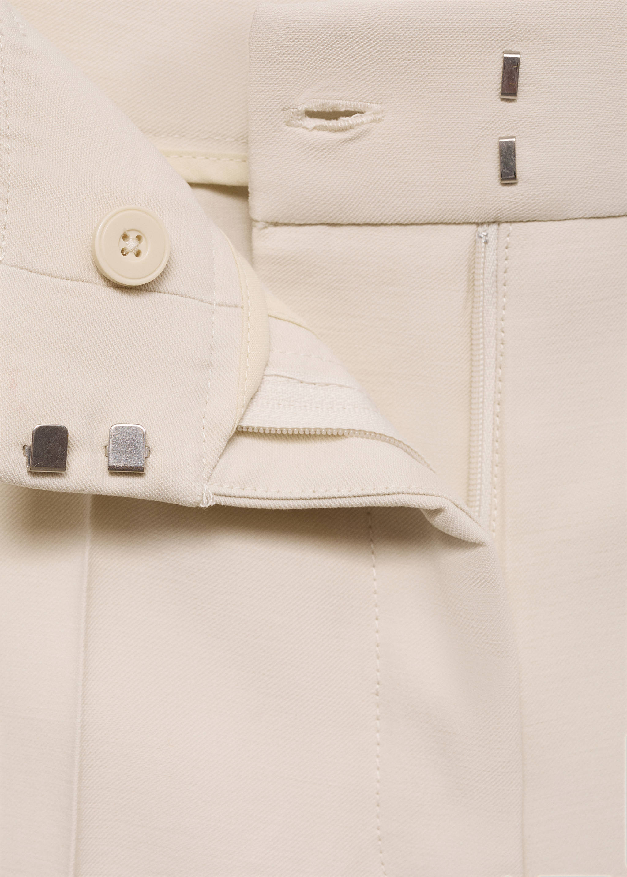 Wide leg pleated trousers - Details of the article 8