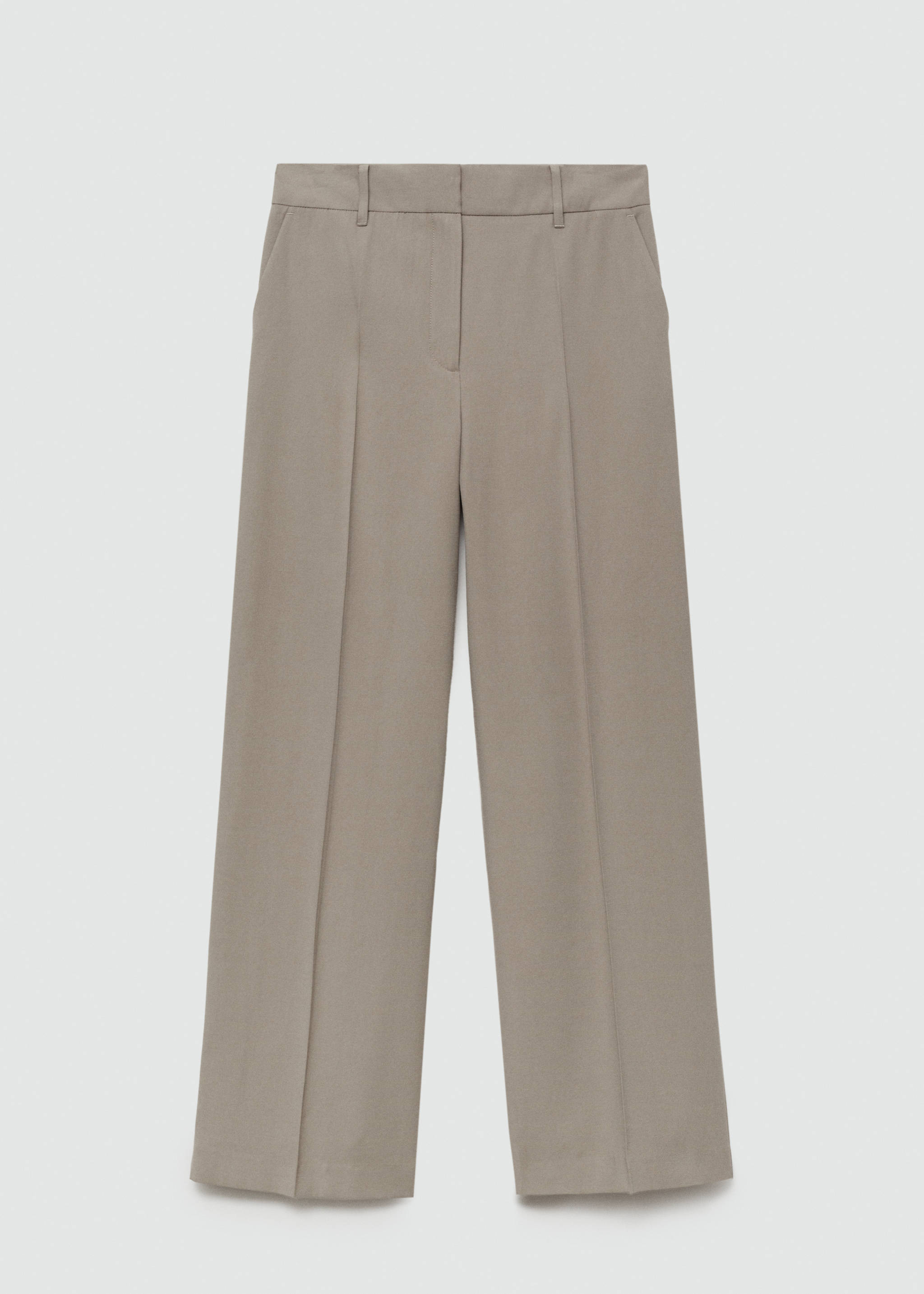 Wide leg pleated trousers - Article without model