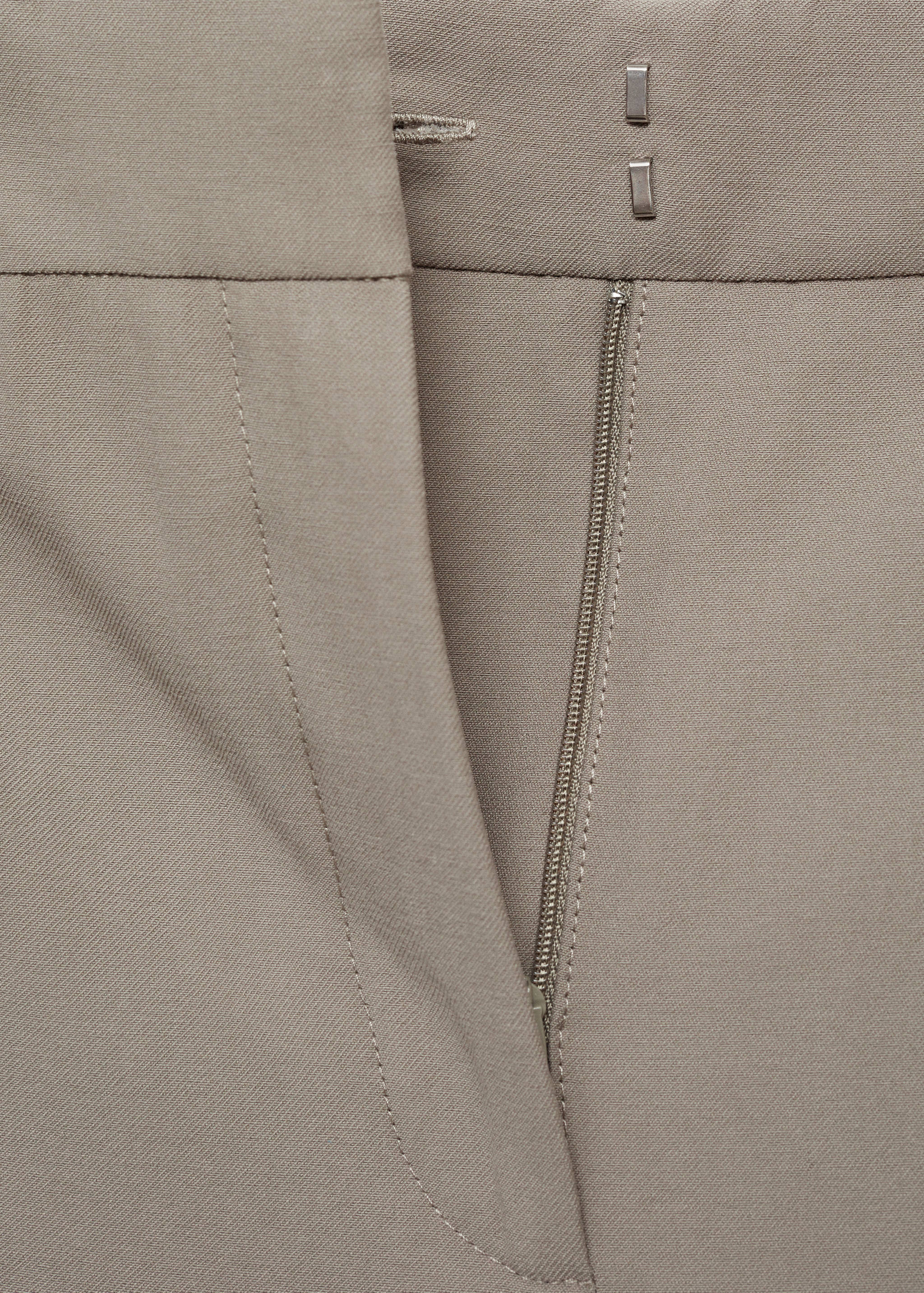 Wide leg pleated trousers - Details of the article 8