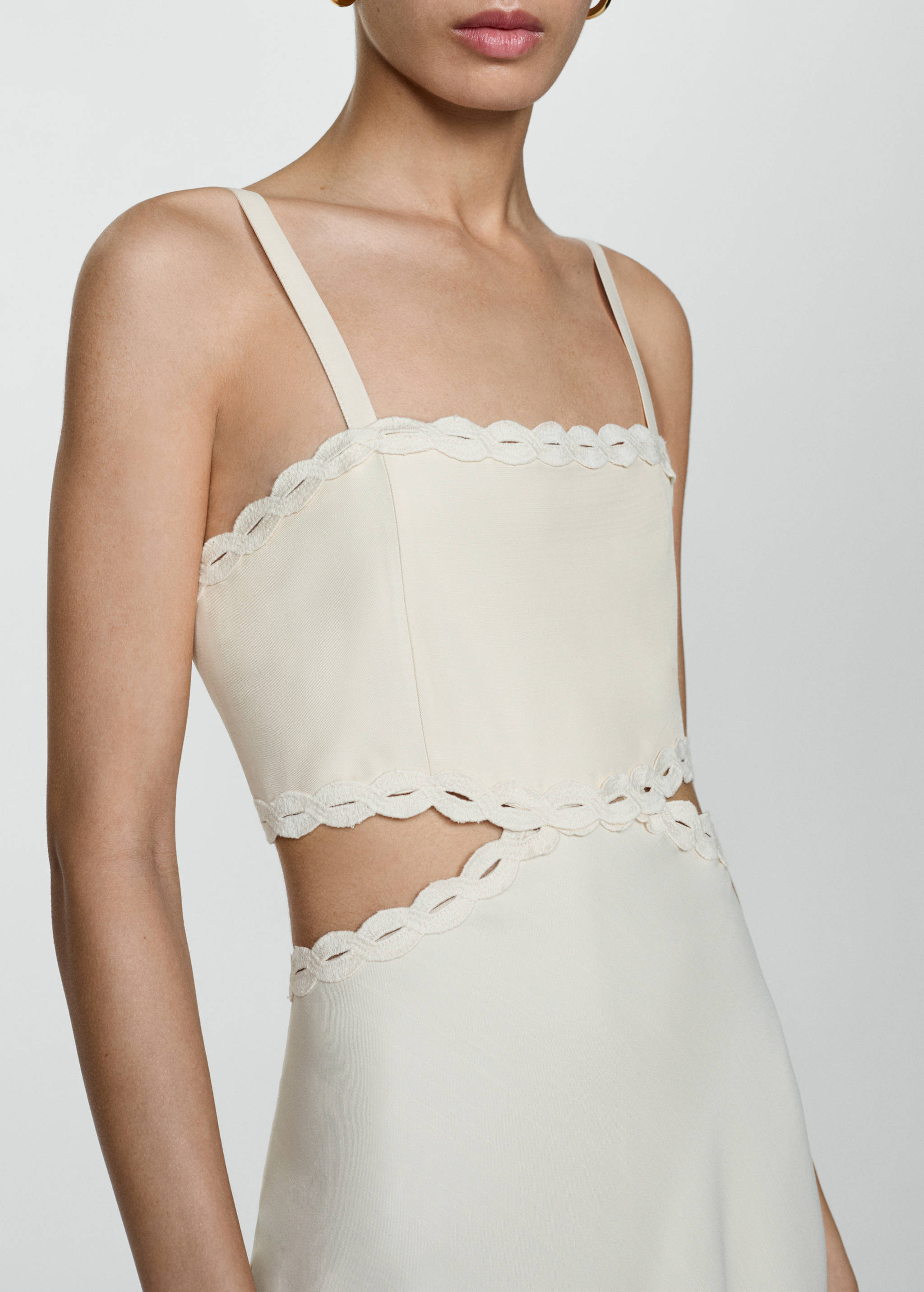 Vestido aberturas detalle puntillas - Detalle del artículo 6