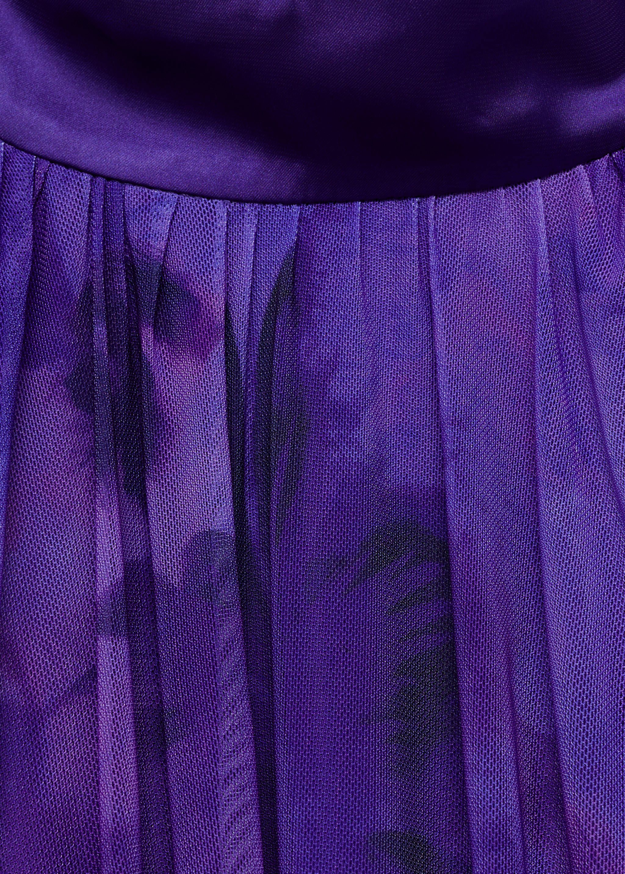 Printed halter-neck dress - Details of the article 8