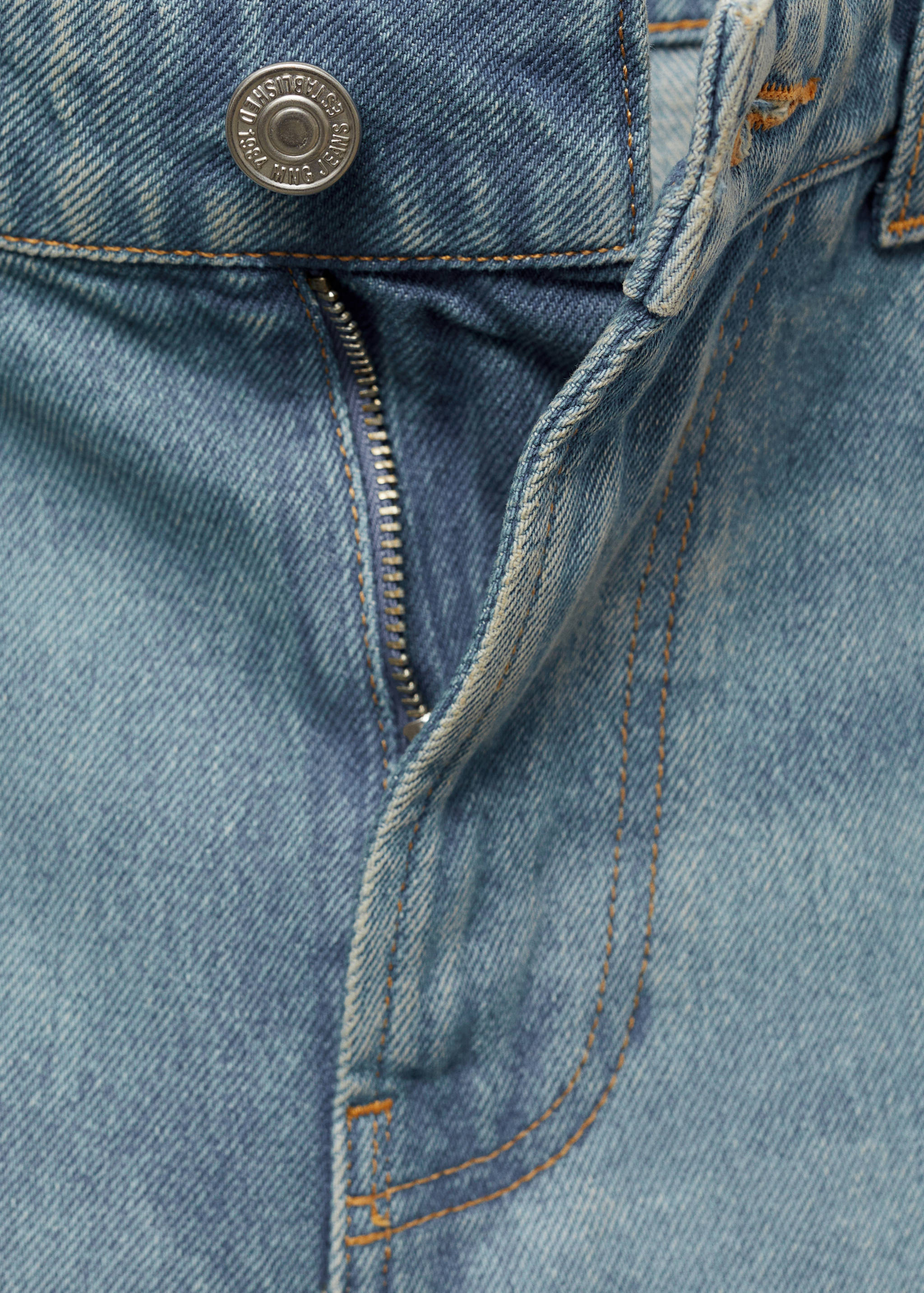 Bermude din denim loose - Detaliu al articolului 8