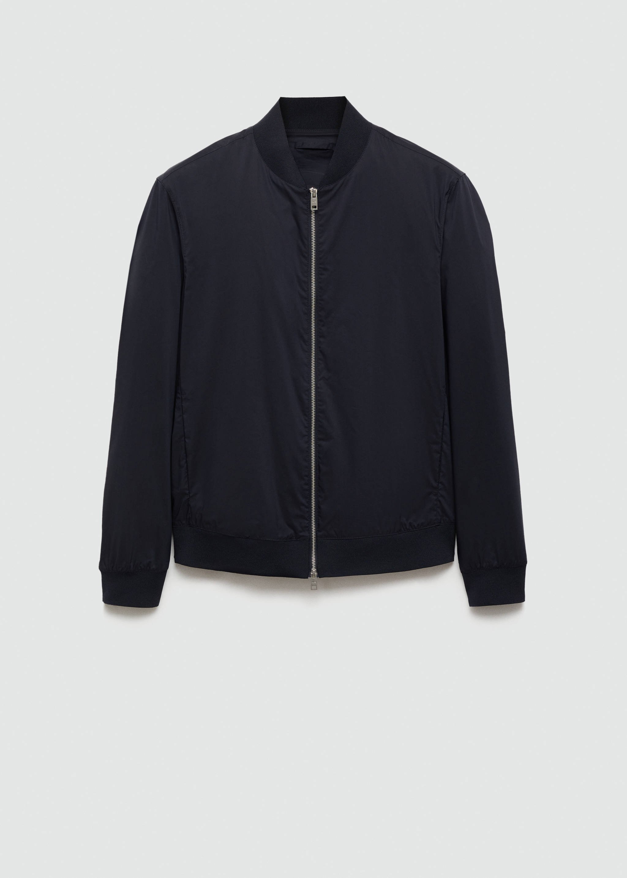 Bomber jacket with zip - Article without model