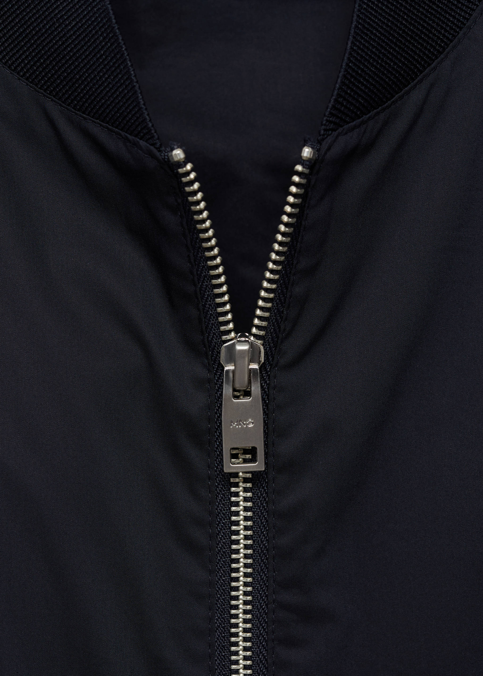 Bomber jacket with zip - Details of the article 8