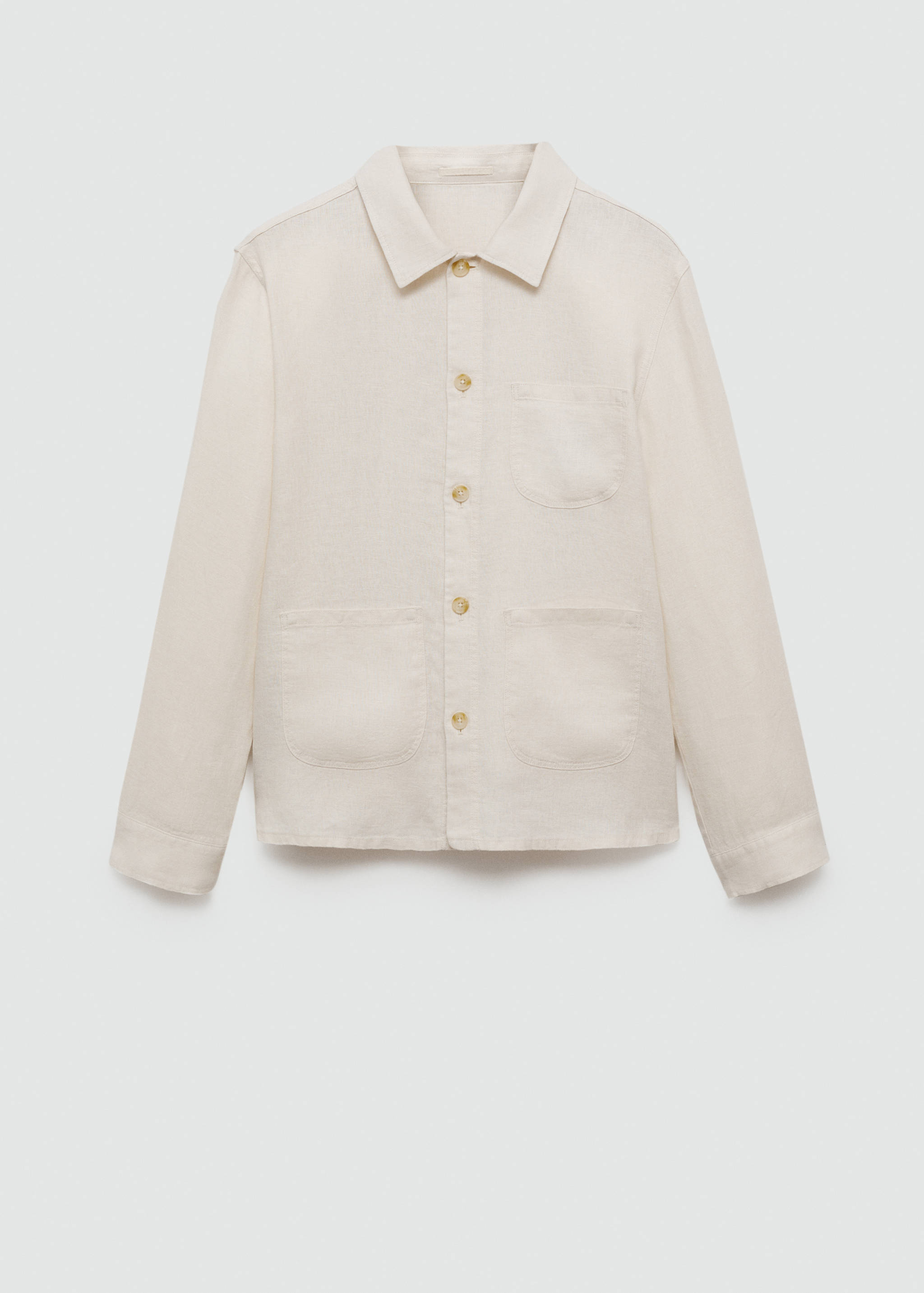 Sobrecamisa 100% lli butxaques - Article sense model