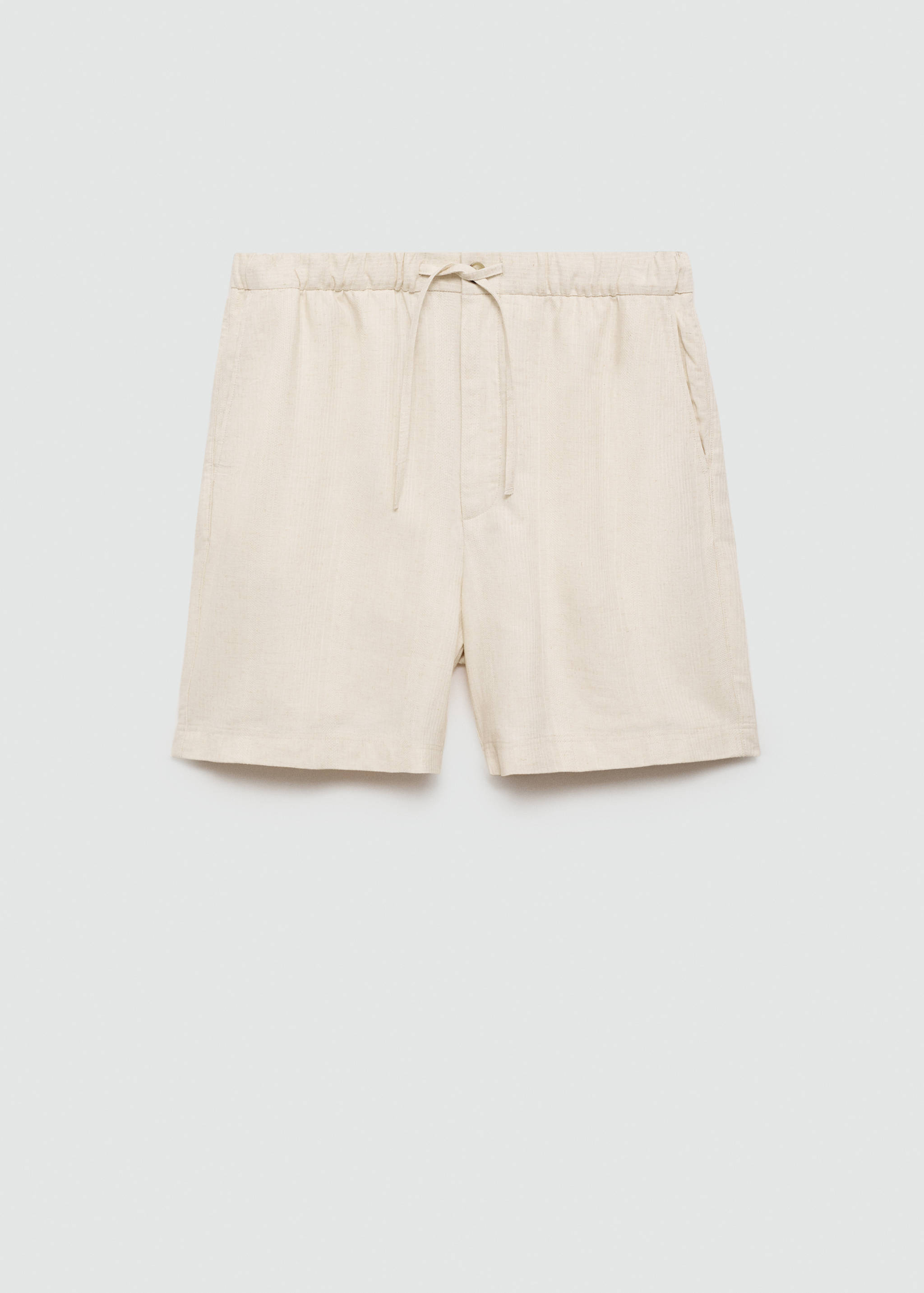 Bermudas algodón lino cordón - Artículo sin modelo