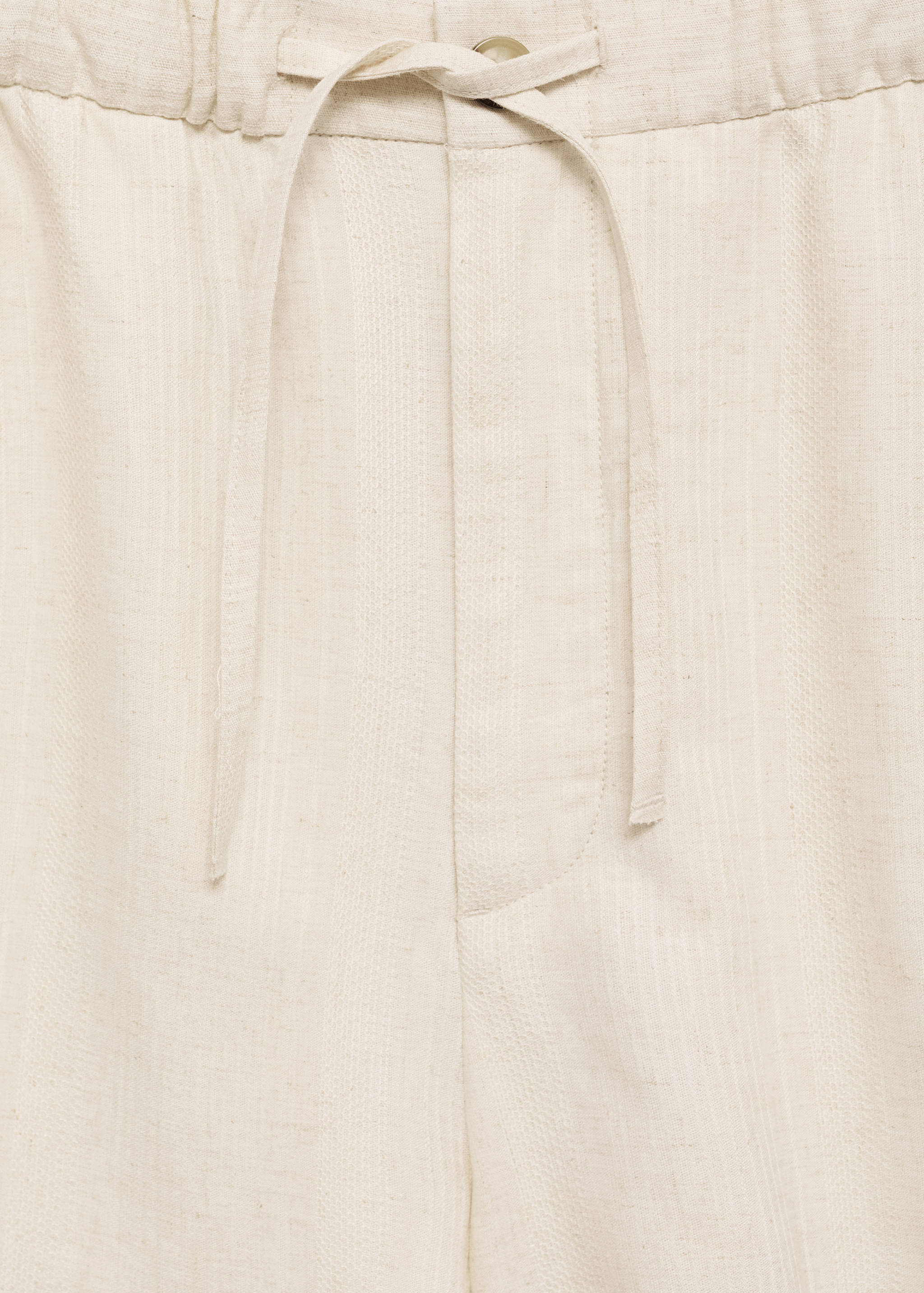 Bermudas algodón lino cordón - Detalle del artículo 8