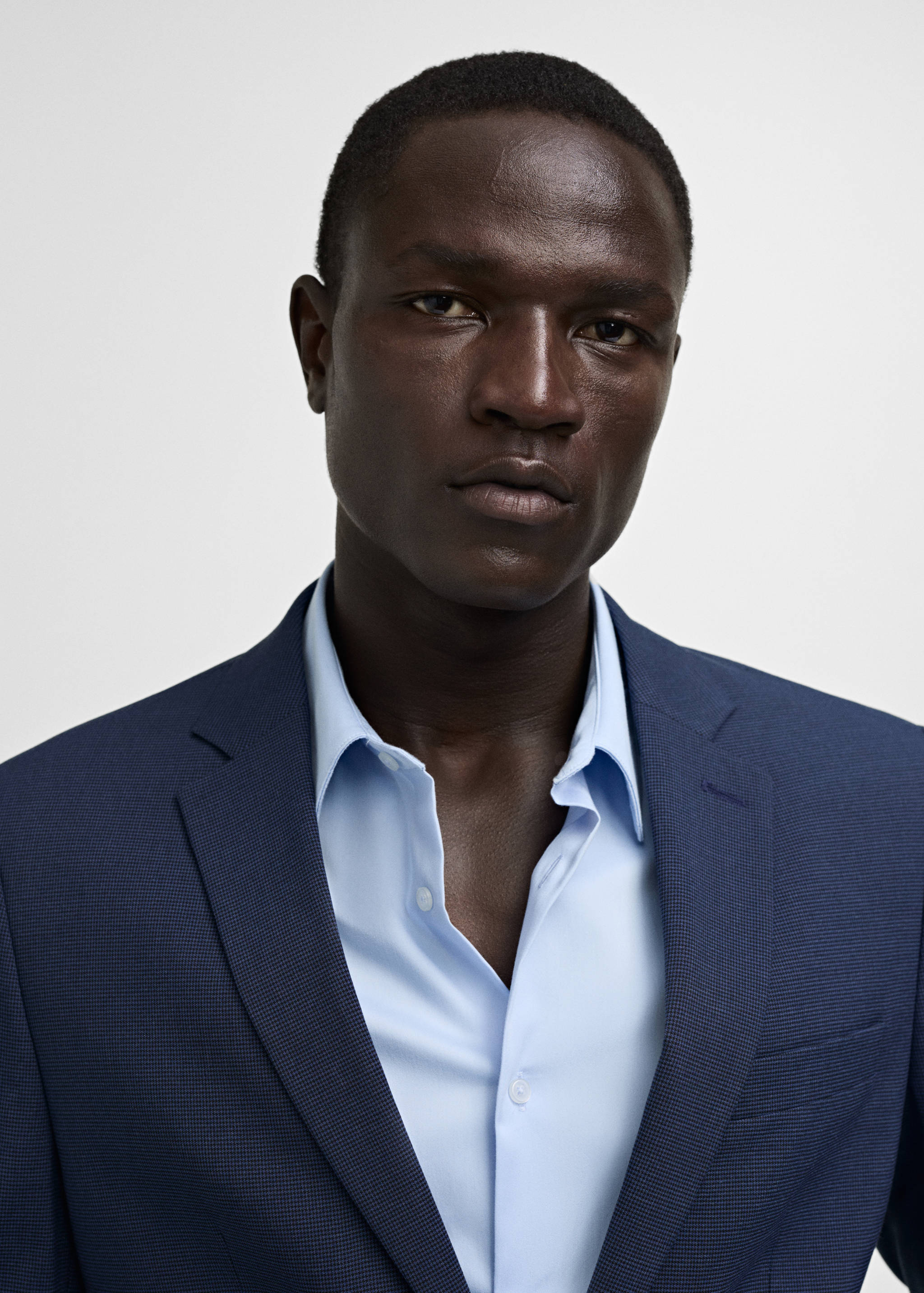 Super slim-fit suit jacket in stretch fabric - Details of the article 1