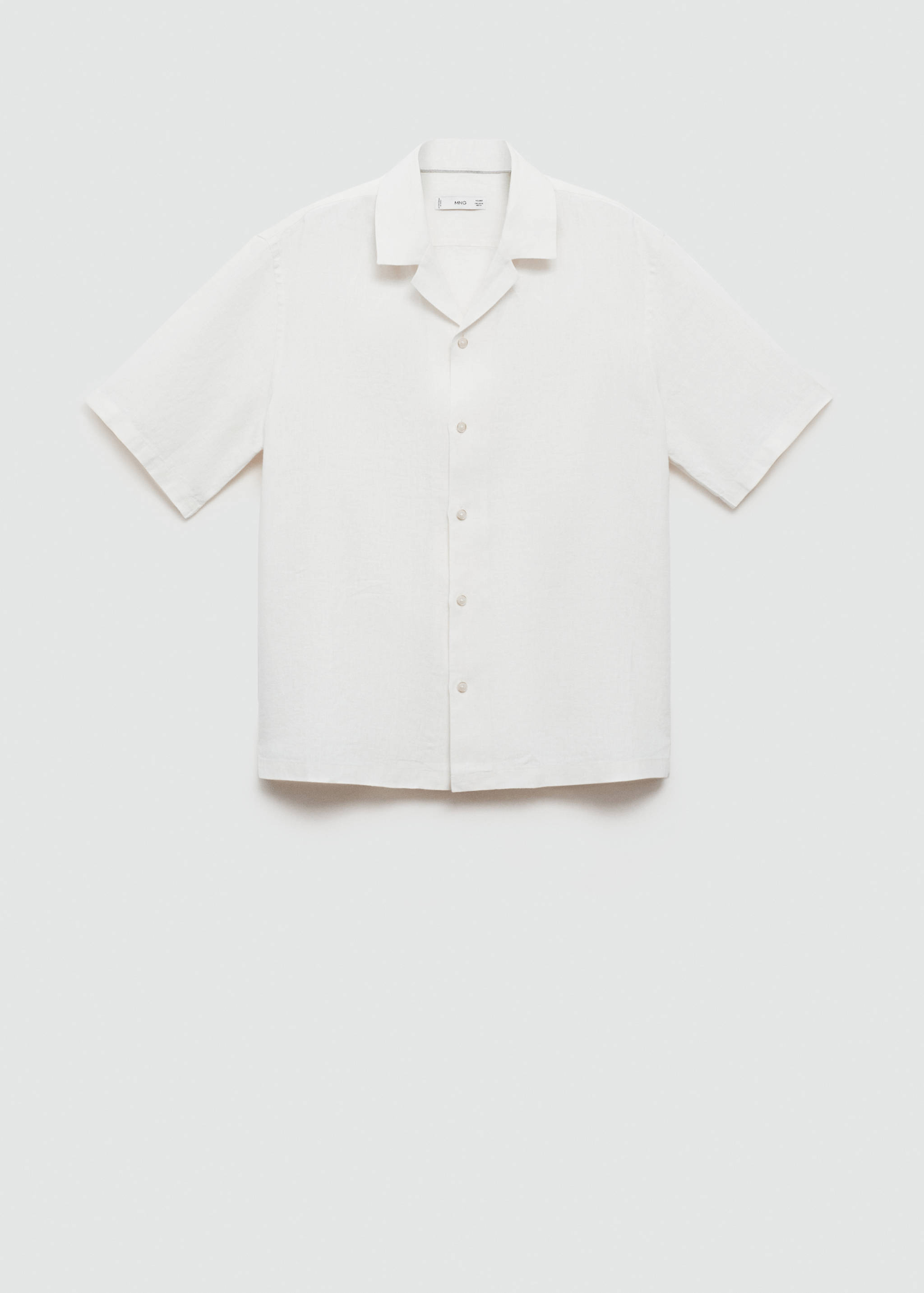 Camisa regular fit 100% lino - Artículo sin modelo