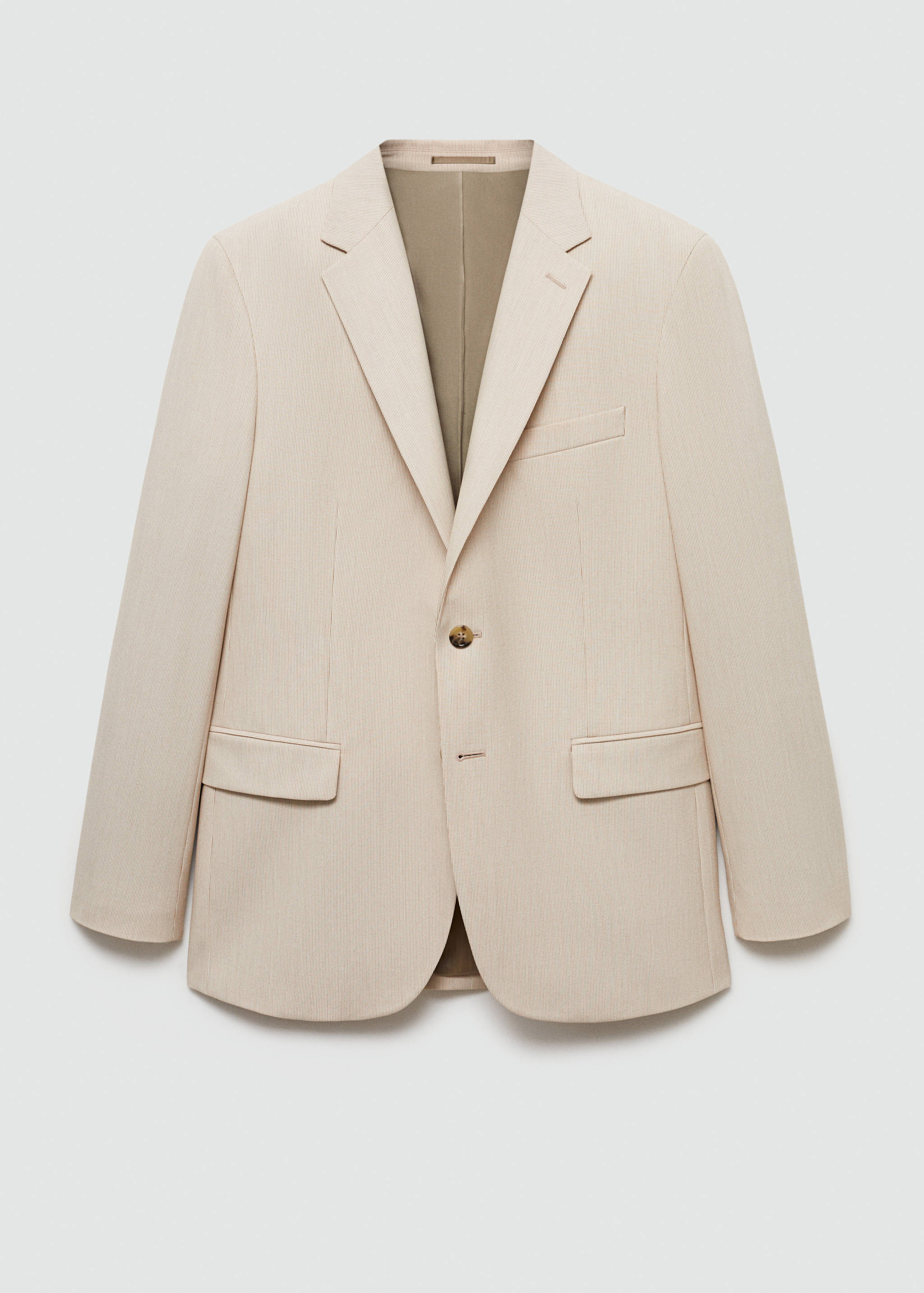 Stretch-fabric slim-fit suit jacket - Article without model