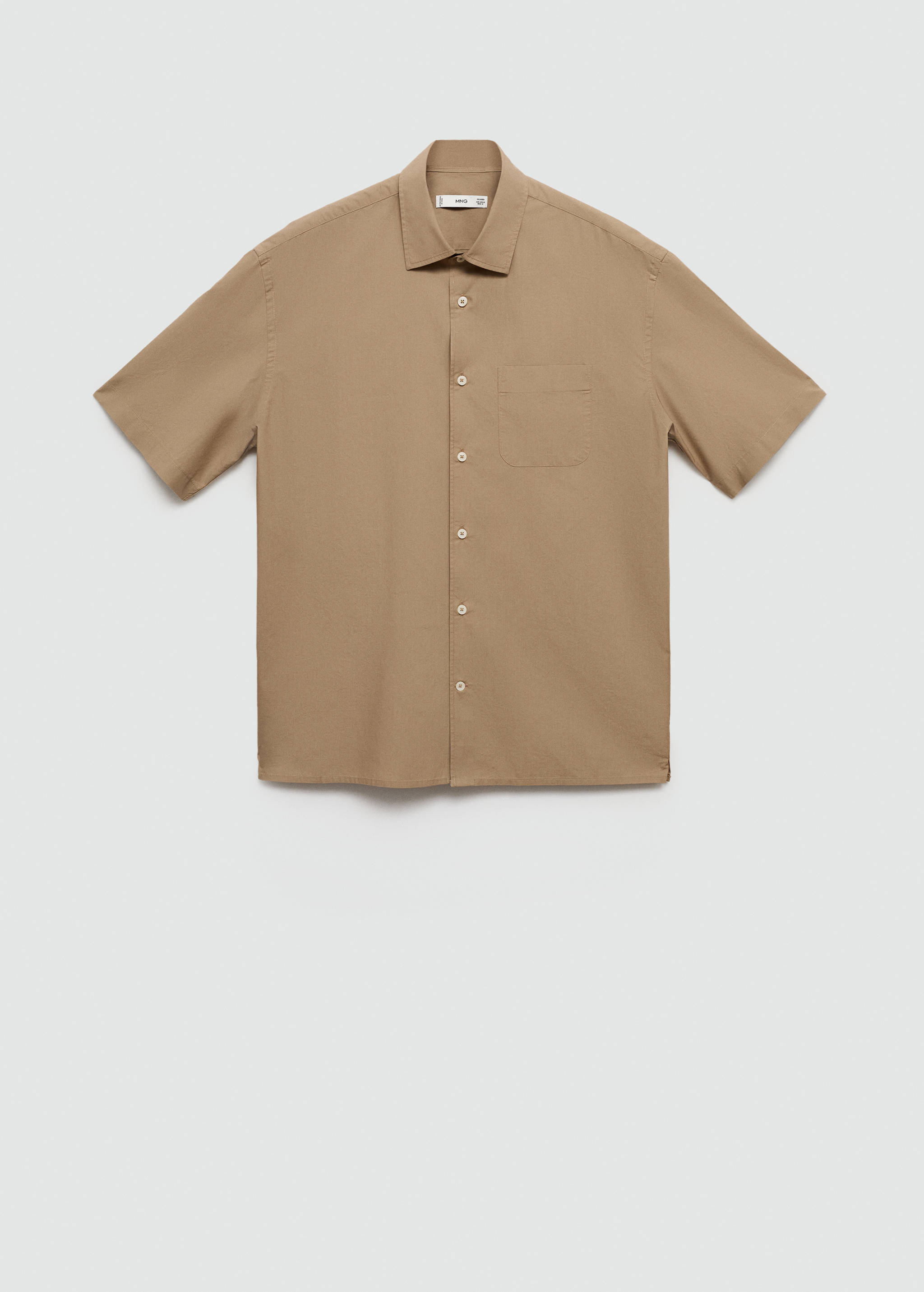 Chemise coton Tencel™ poche - Article sans modèle