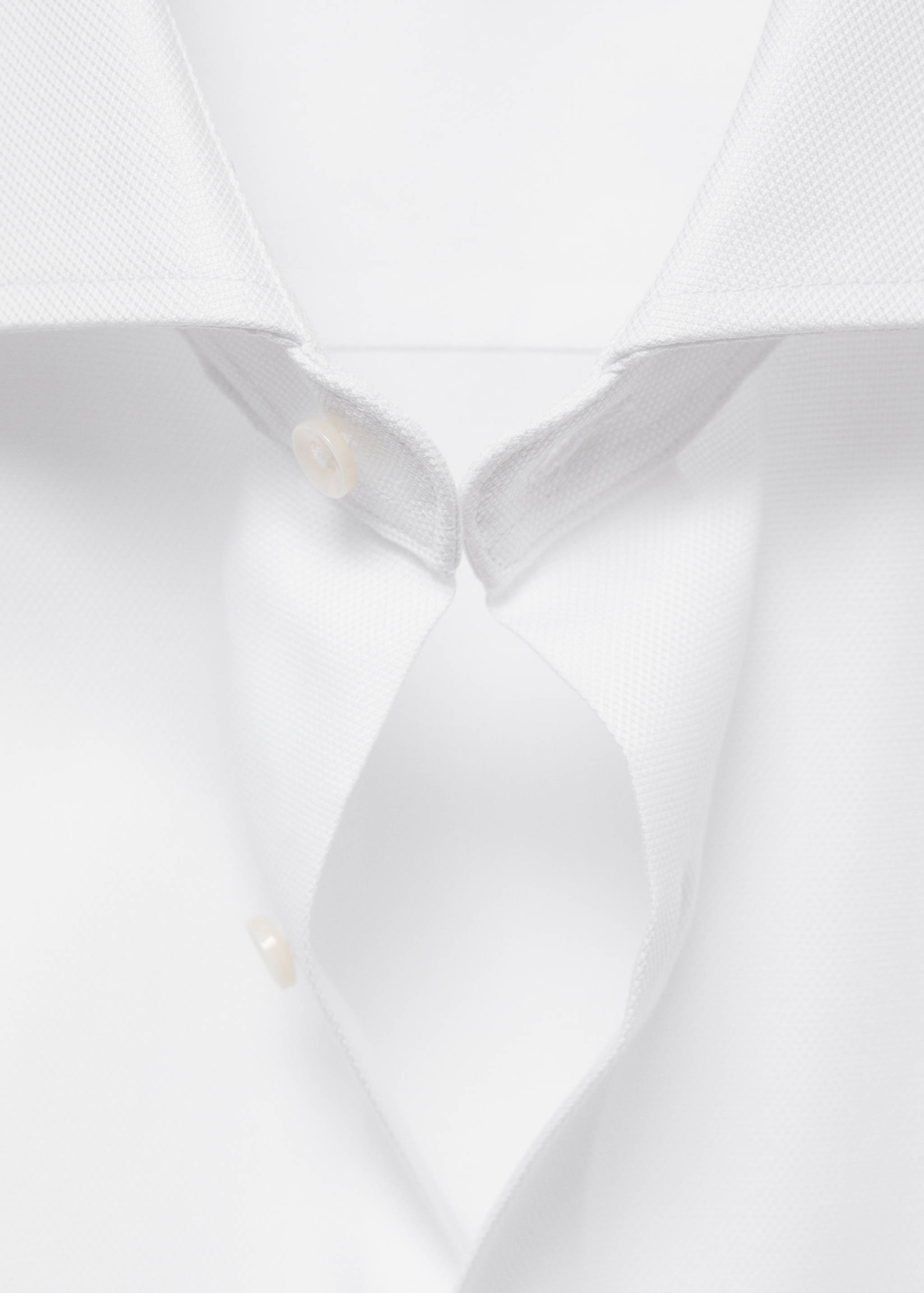 Kostymskjorta regular fit struktur - Artikelns baksida