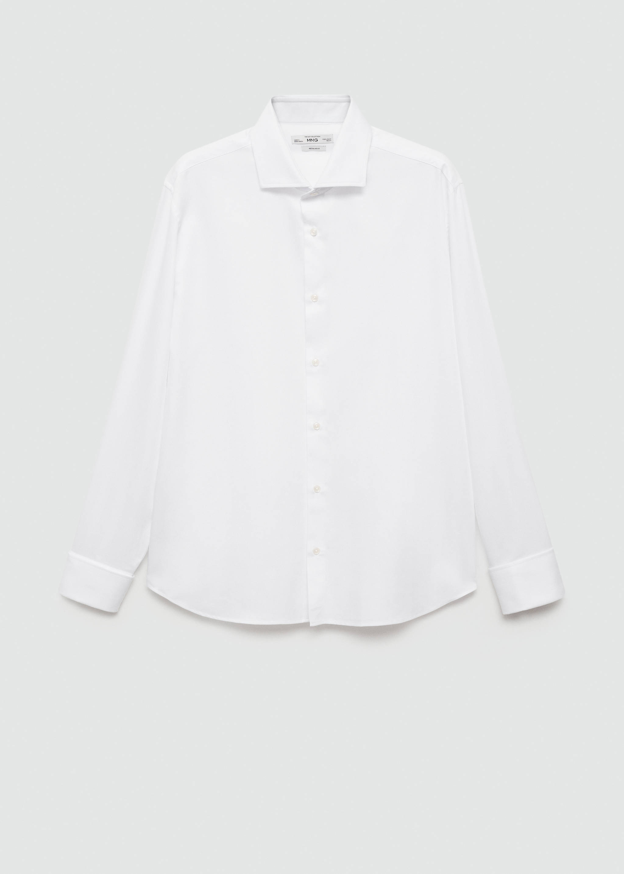 Regular Fit-Anzughemd mit Manschetten - Artikel ohne Model