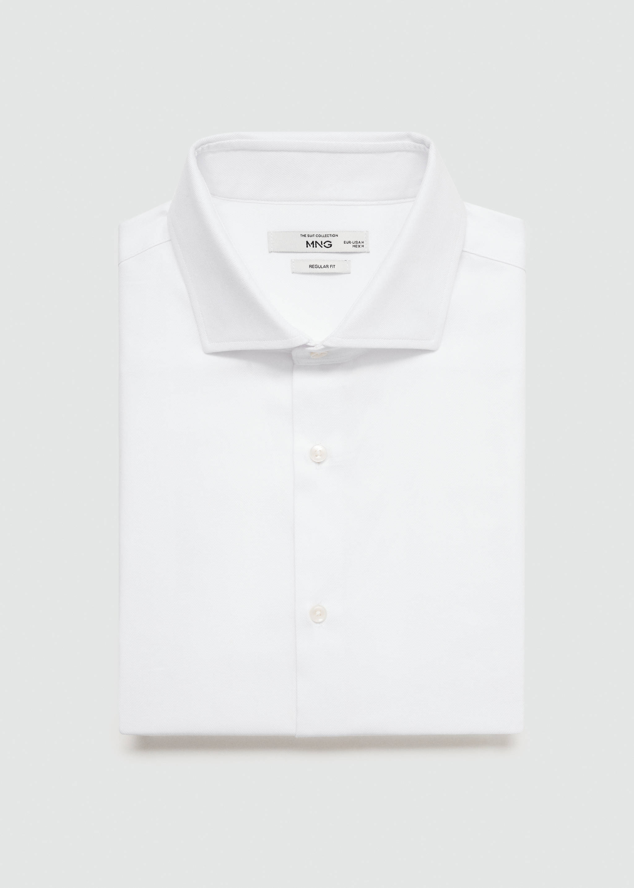 Regular Fit-Anzughemd mit Manschetten - Detail des Artikels 8