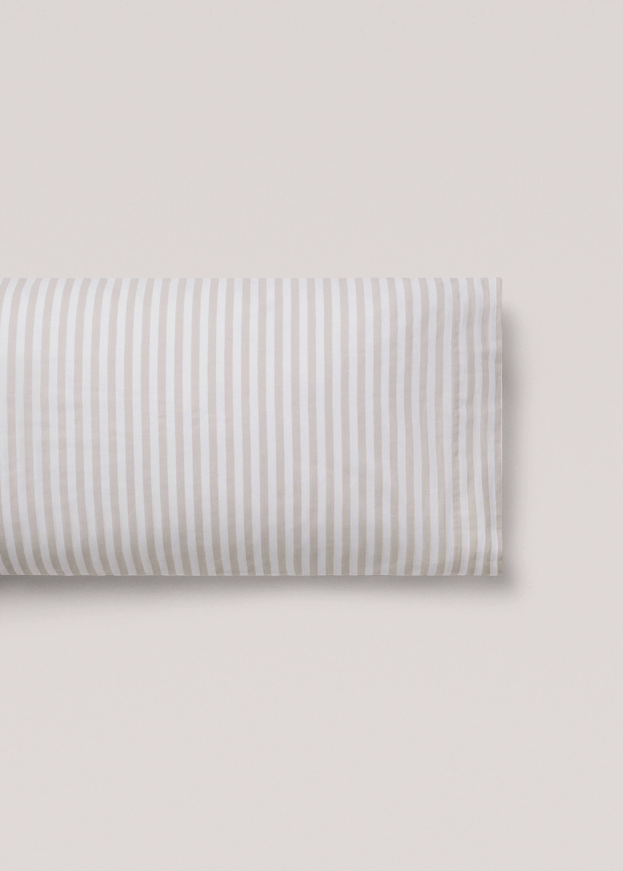 Stripes cotton pillow case 45x110cm - Article without model