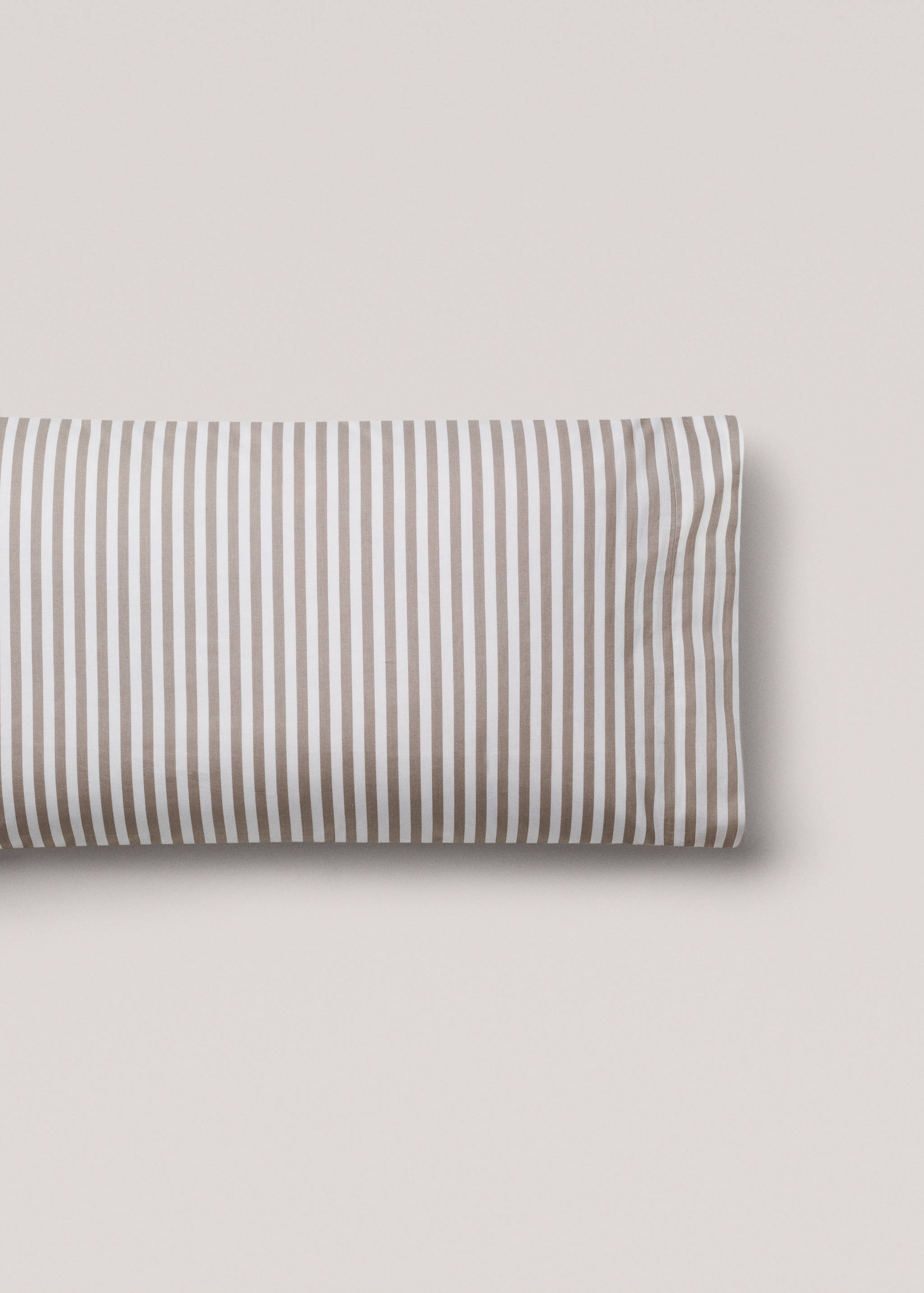 Stripes cotton pillow case 45x110cm - Article without model