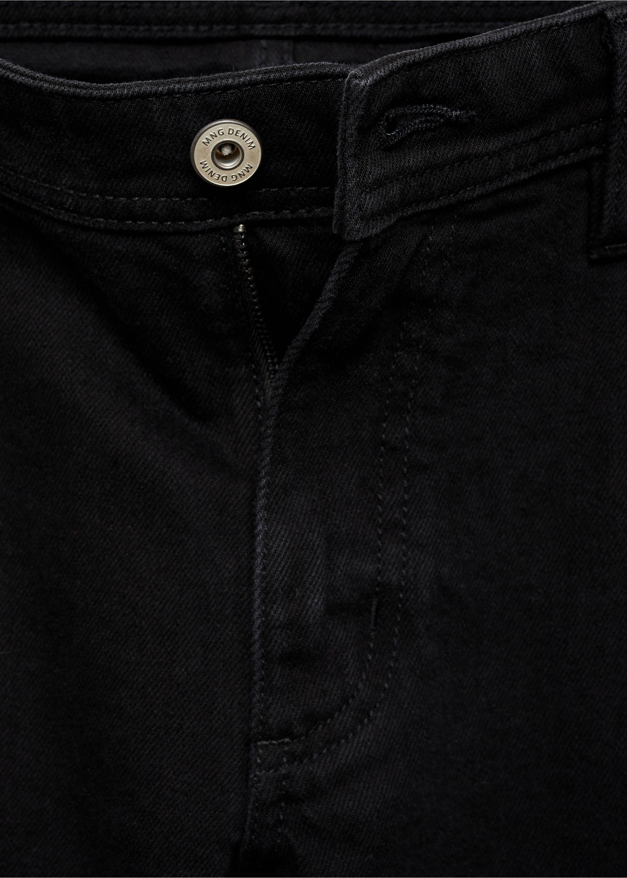 Slim Fit-Jeans Jan - Detail des Artikels 8, Black denim. Ref: 77020596-00.
