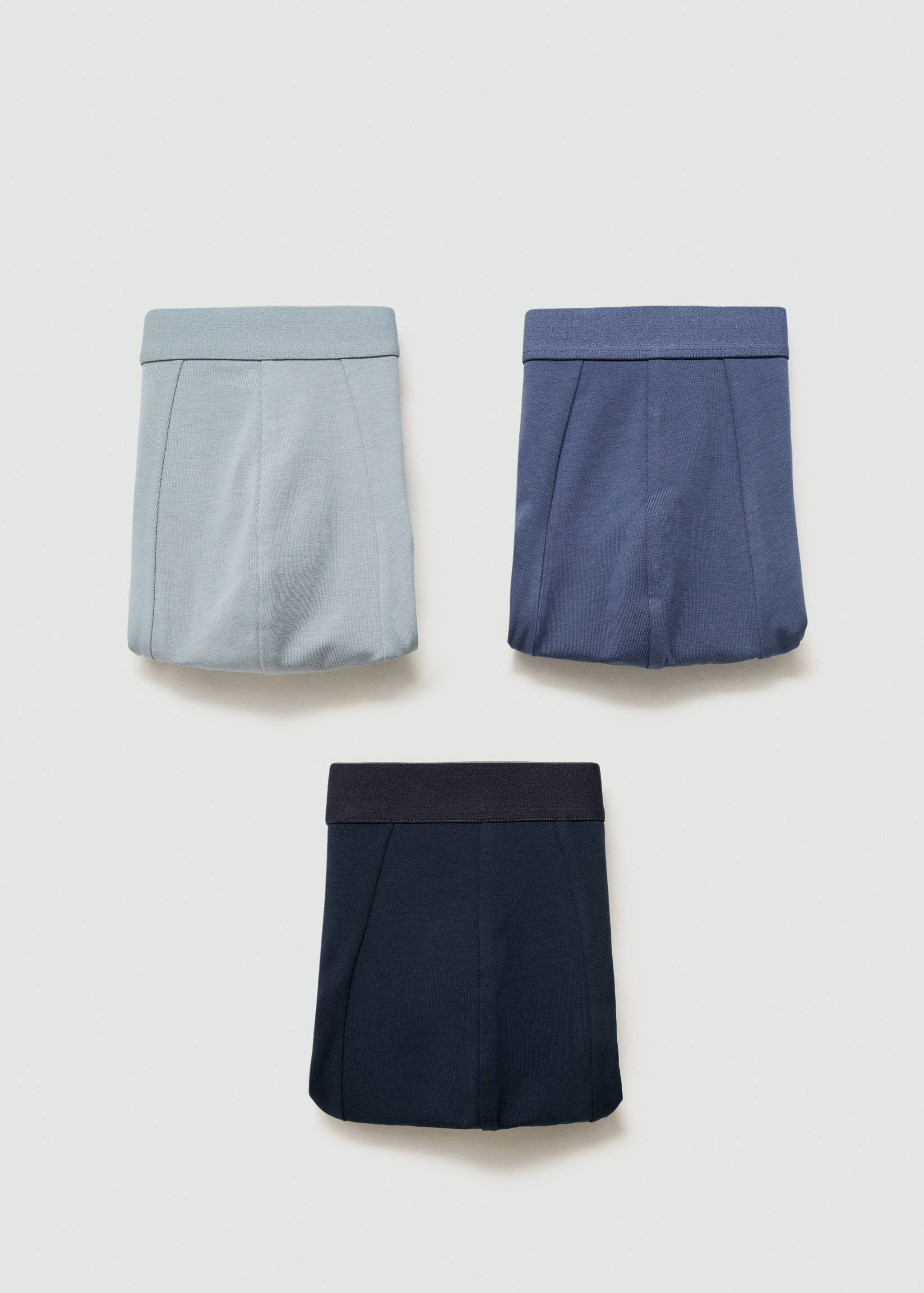 3-pack cotton boxers - Article without model