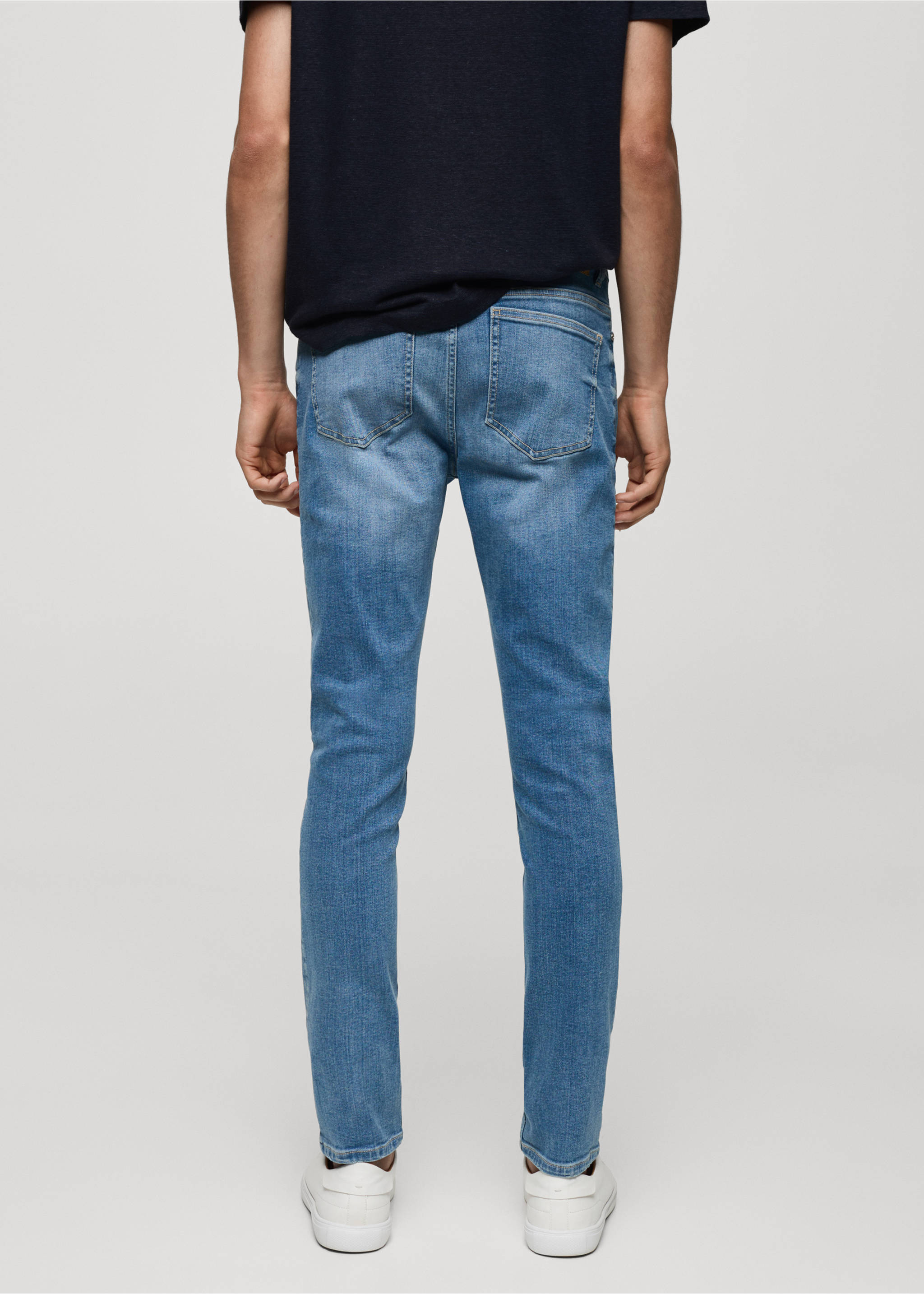 Jude skinny-fit jeans - Reverse of the article, Medium Blue. Ref: 77020618-00.