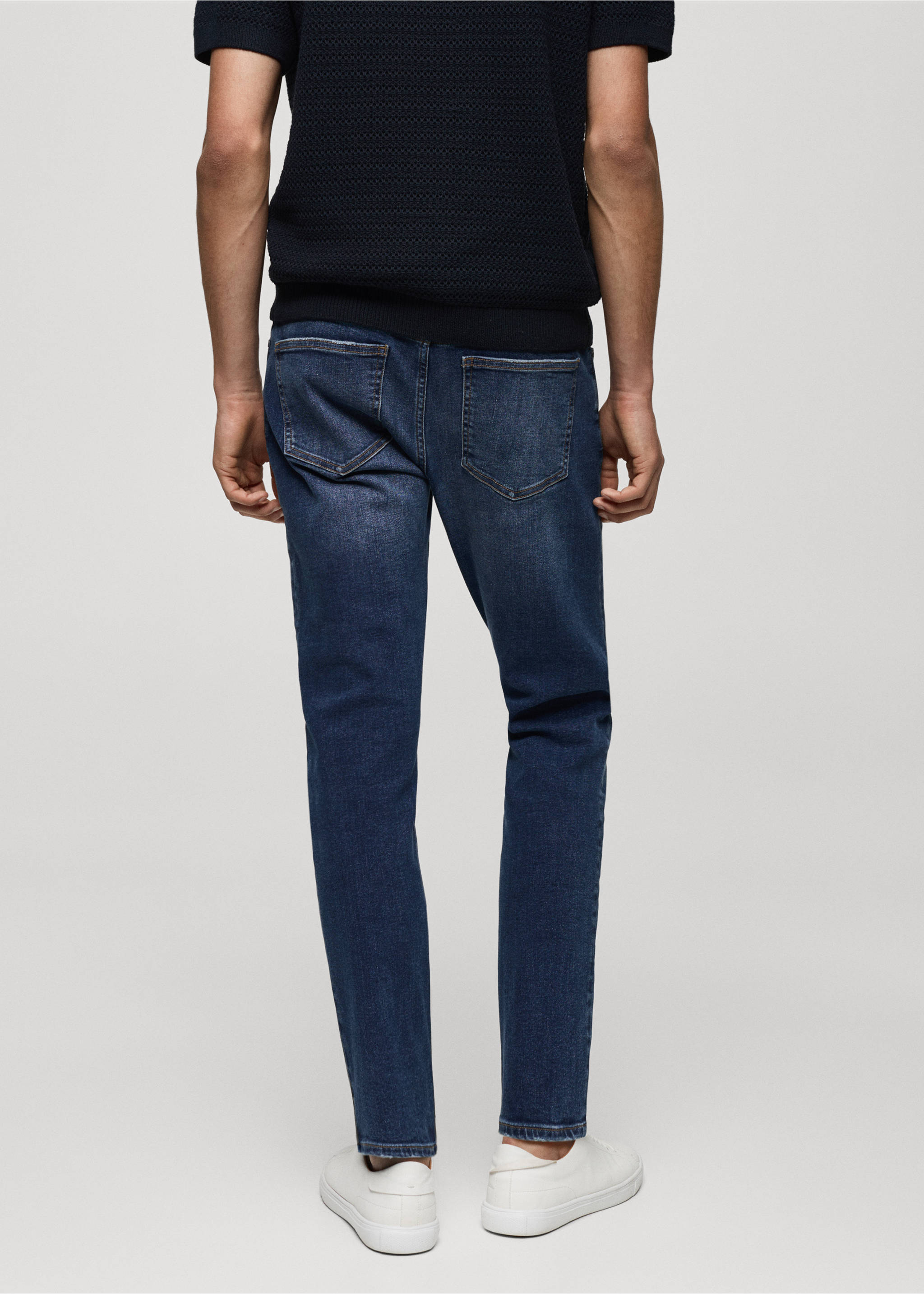 Jude skinny-fit jeans - Reverse of the article, Dark Blue. Ref: 77020619-00.