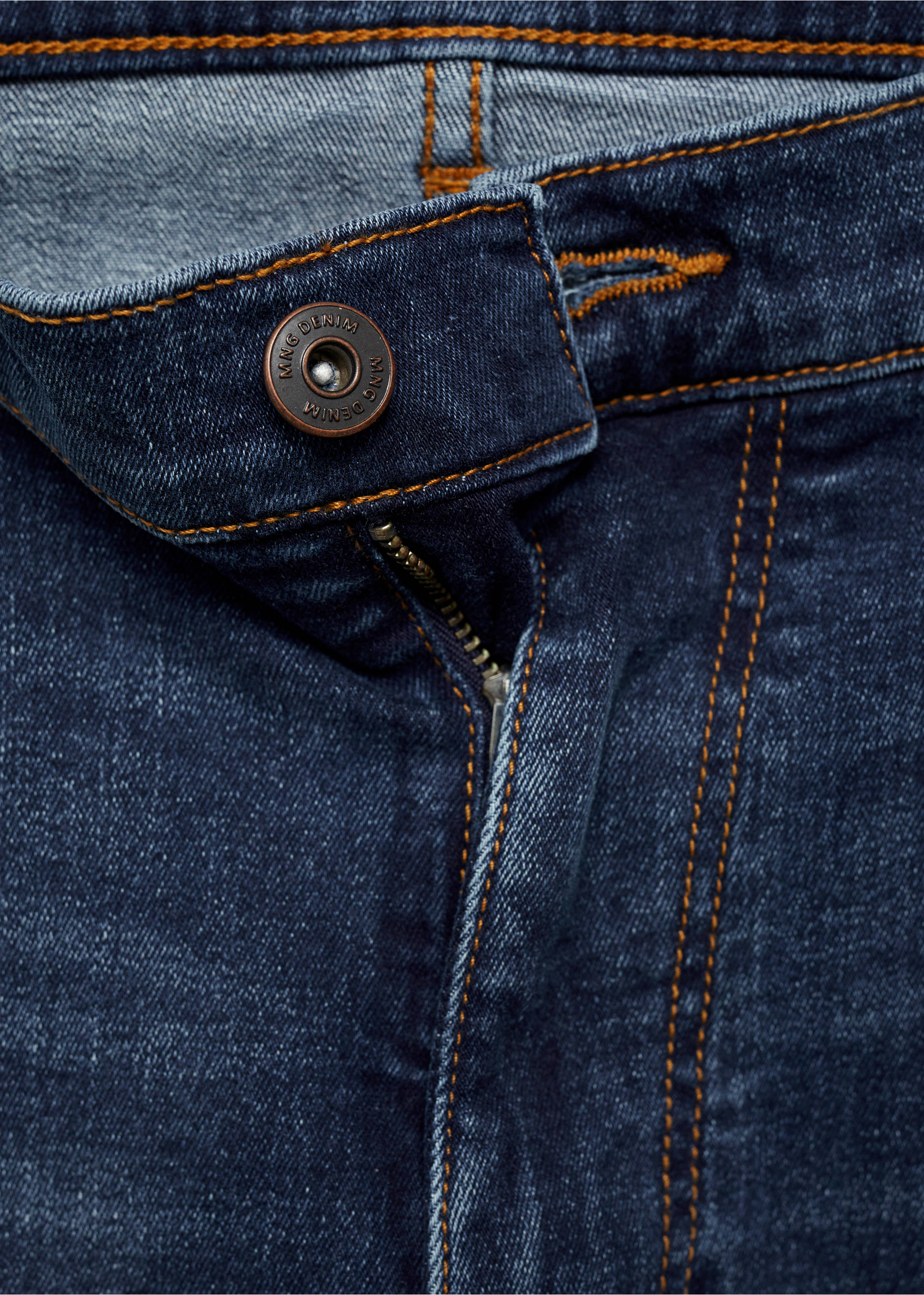 Jude skinny-fit jeans - Details of the article 8, Dark Blue. Ref: 77020619-00.