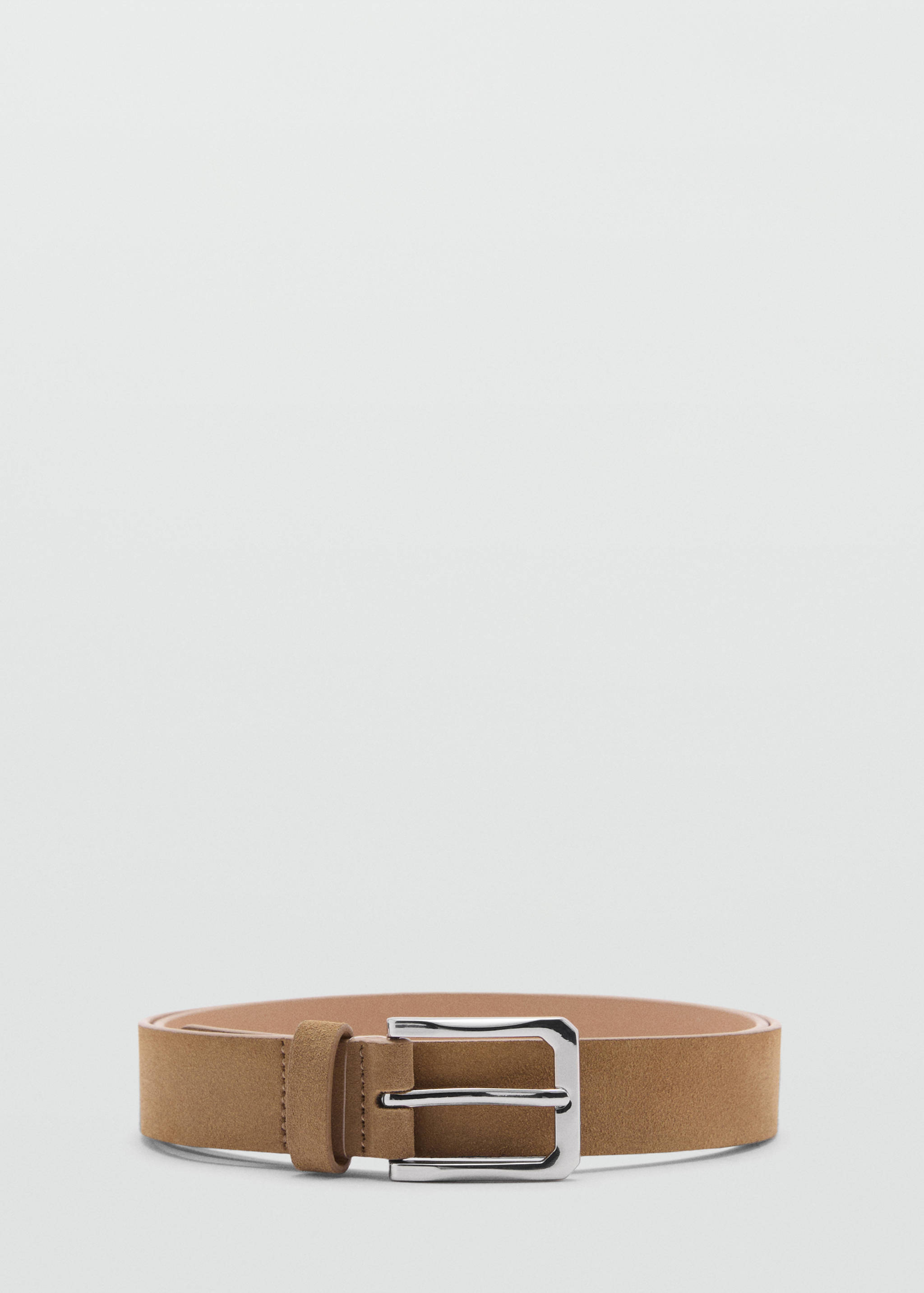 Suede leather belt - Article without model