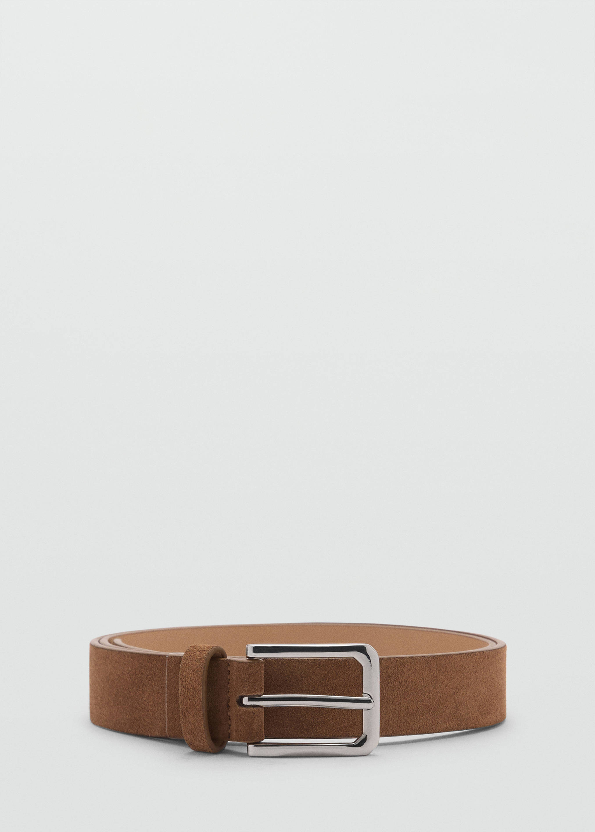 Suede leather belt - Article without model