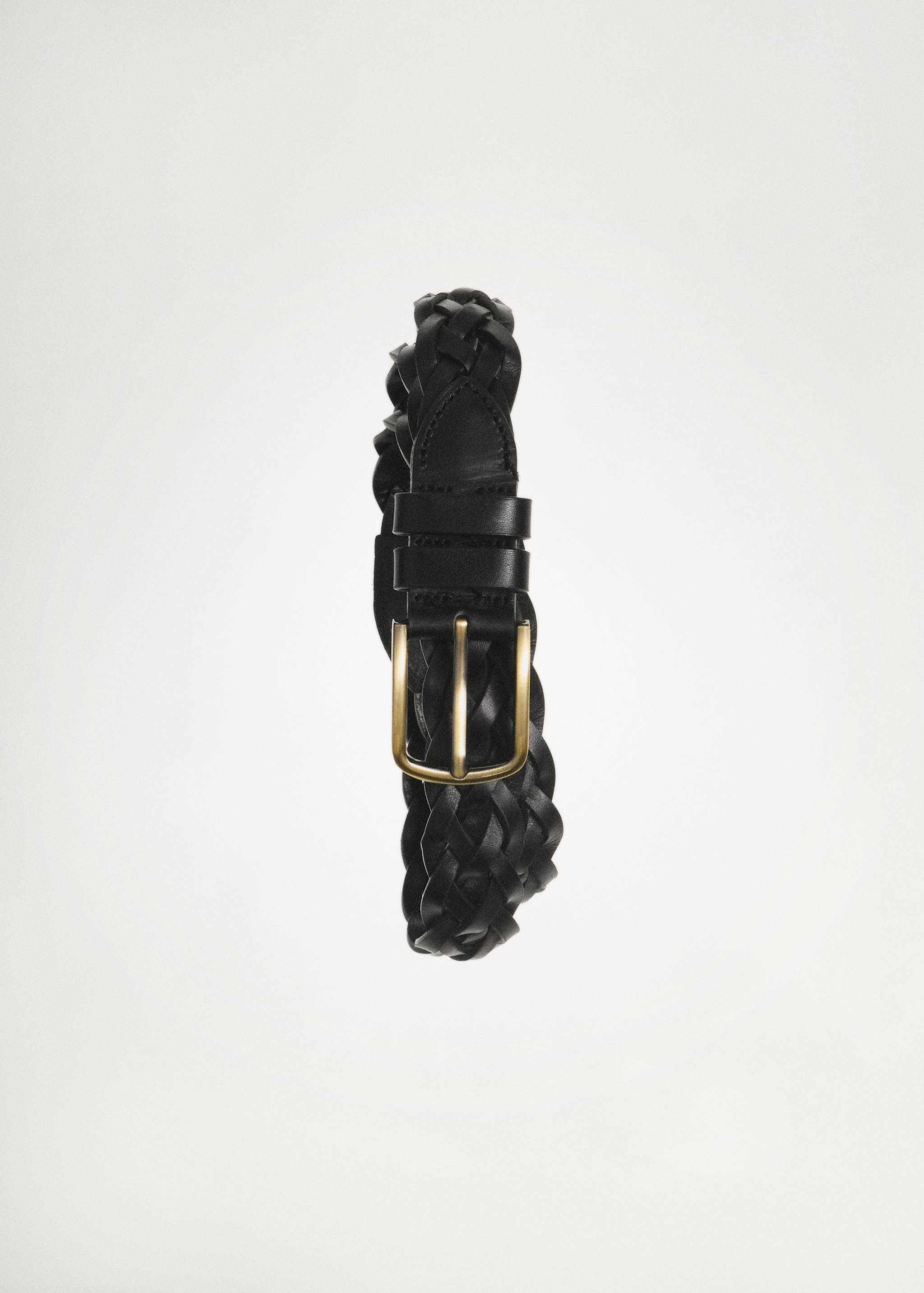 Flätat skärp 100 % läder - Detaljer om artikeln 5